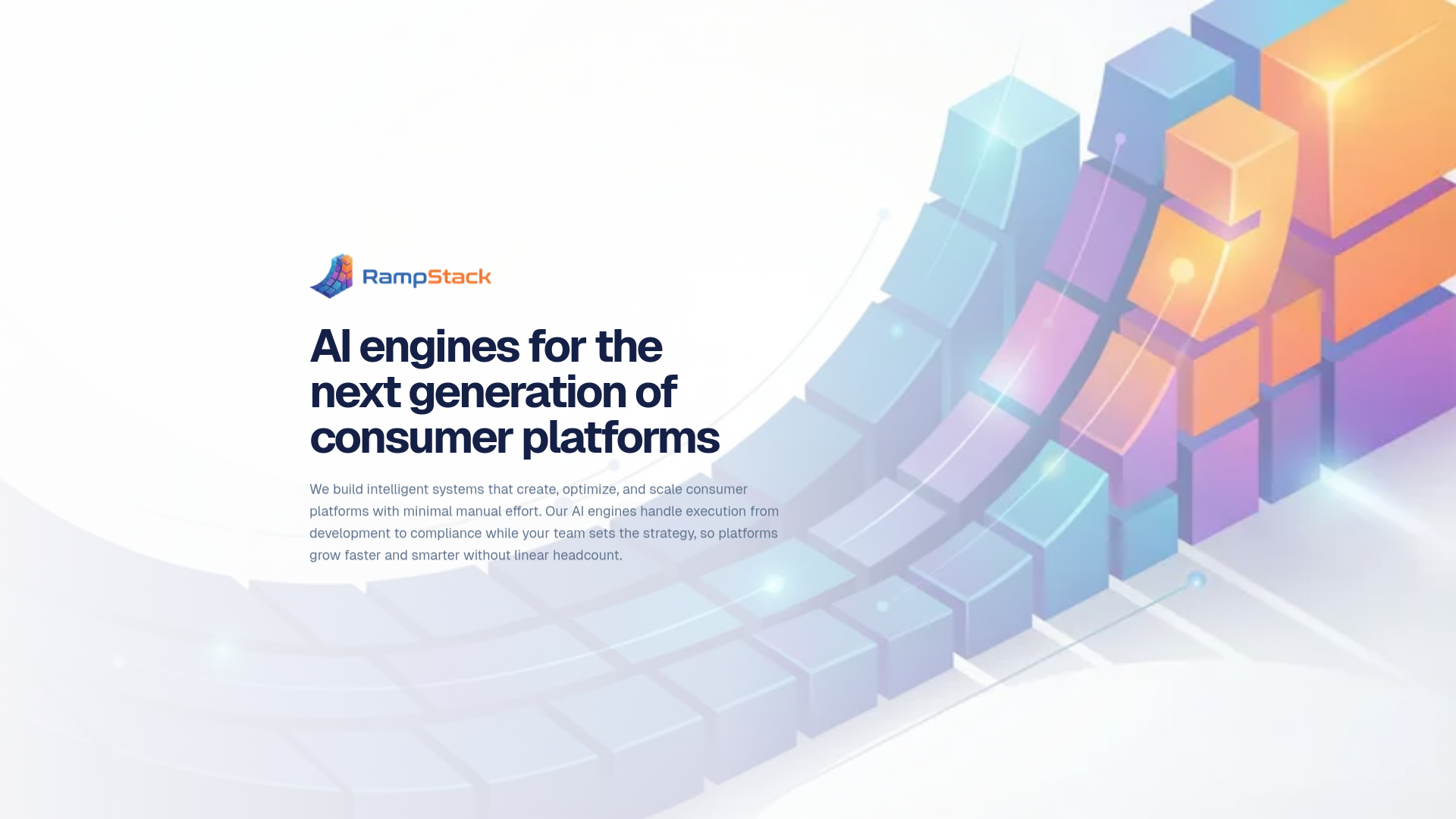 website screenshot of https://rampstack.co/