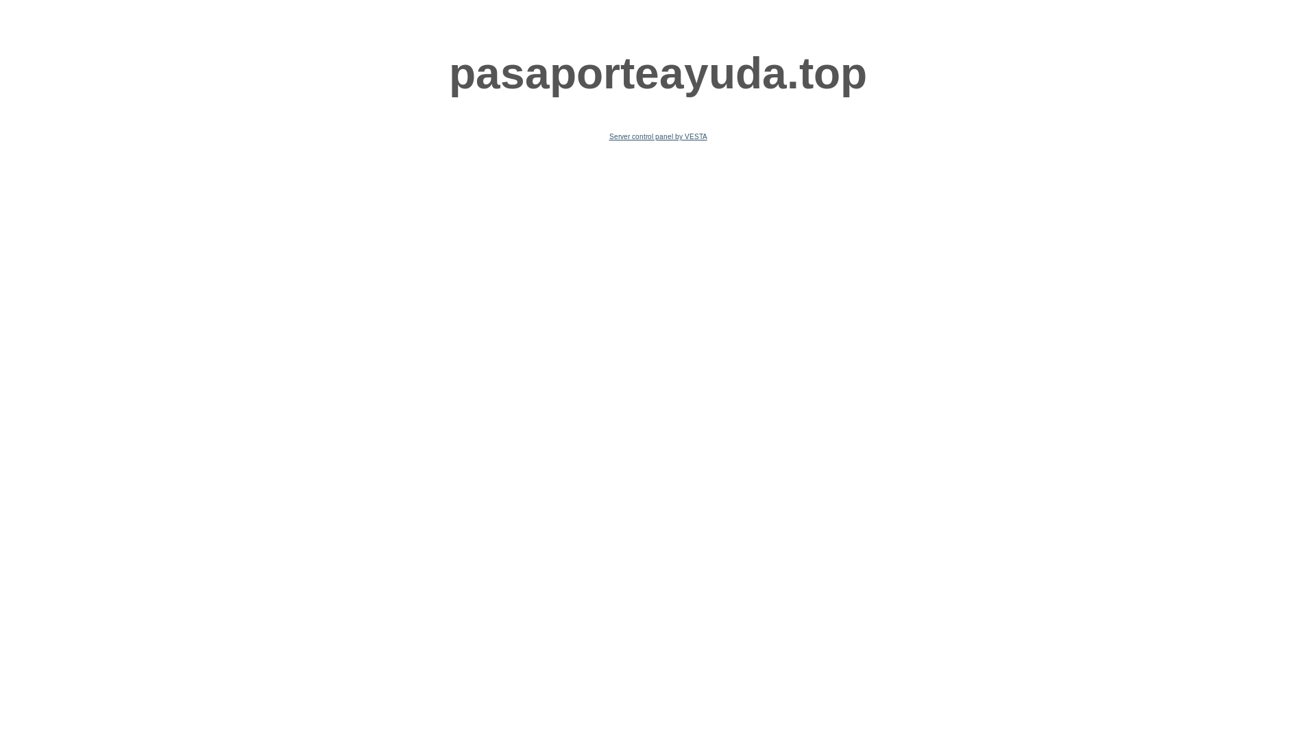 website screenshot of https://pasaporteayuda.top/