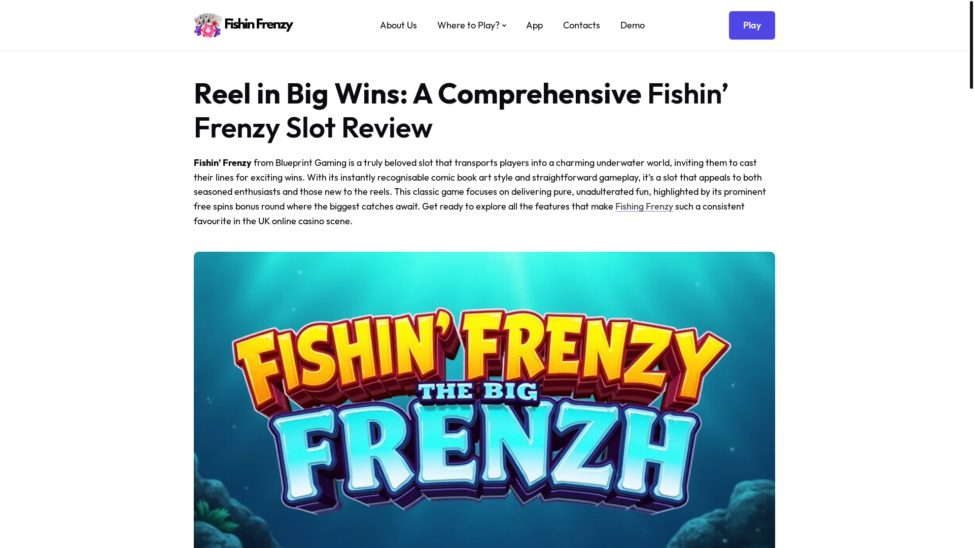 website screenshot of https://fishing-frenzy-org-uk.pages.dev/