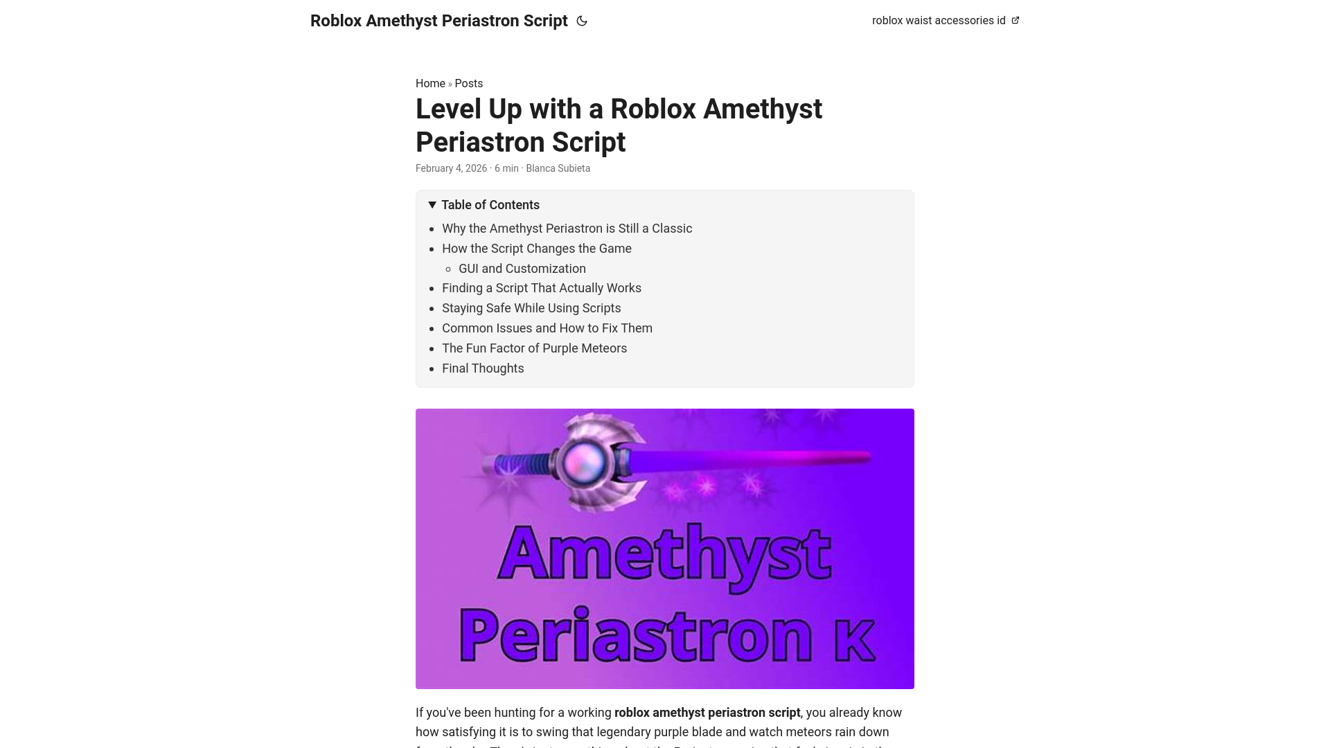 website screenshot of https://roblox-amethyst-periastron-script.pages.dev/
