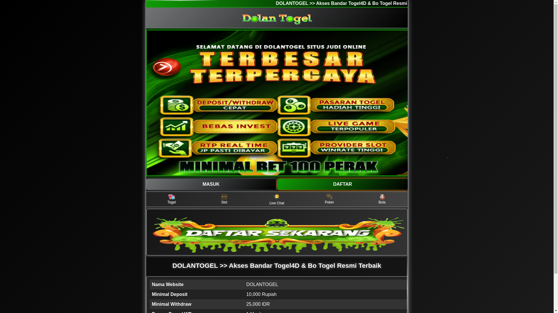 website screenshot of https://hanyahokisaja.pages.dev/