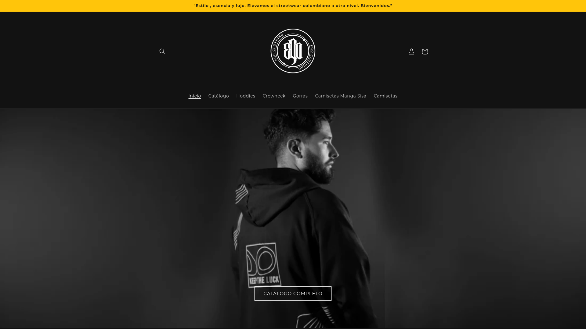 website screenshot of https://egoclt.com/