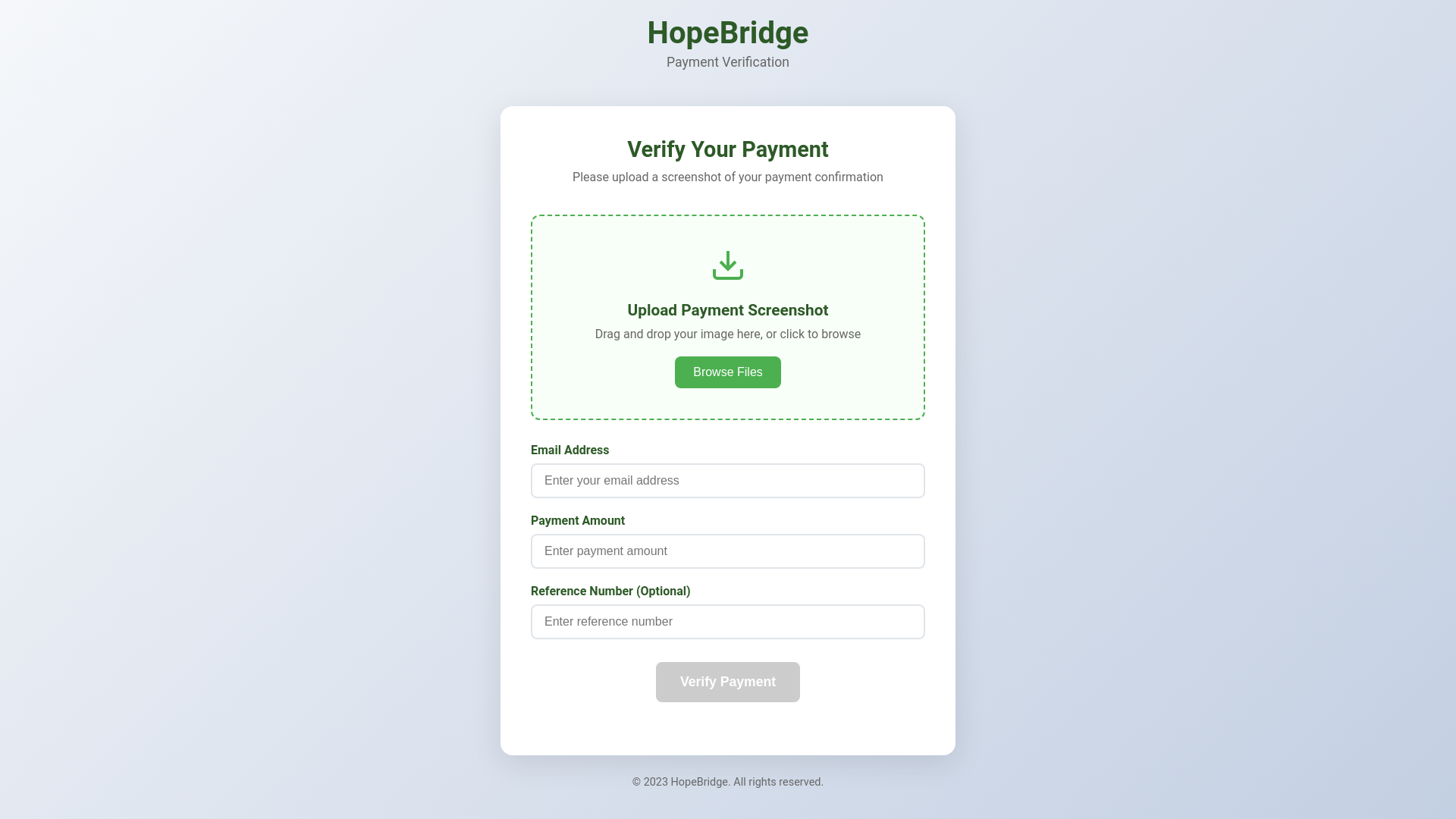 website screenshot of https://hostverif.pages.dev/