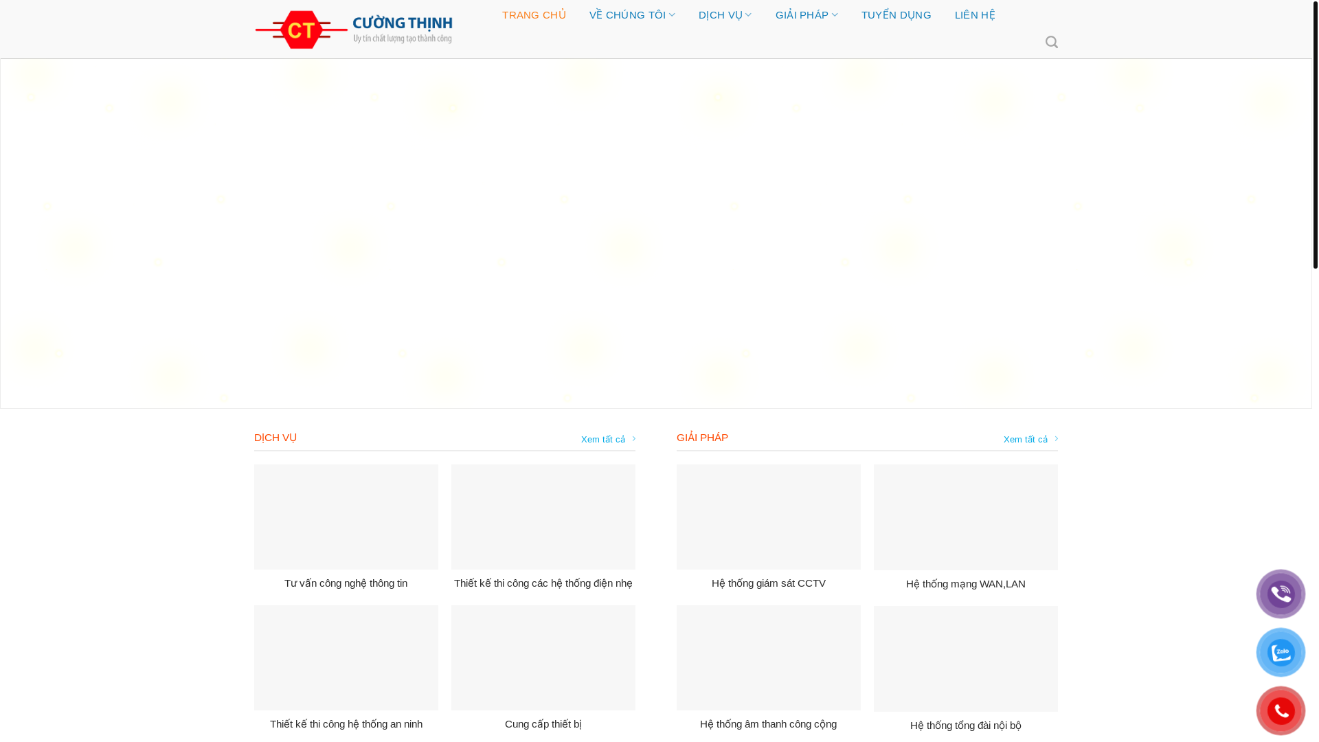 website screenshot of http://www.congnghecuongthinh.vn/