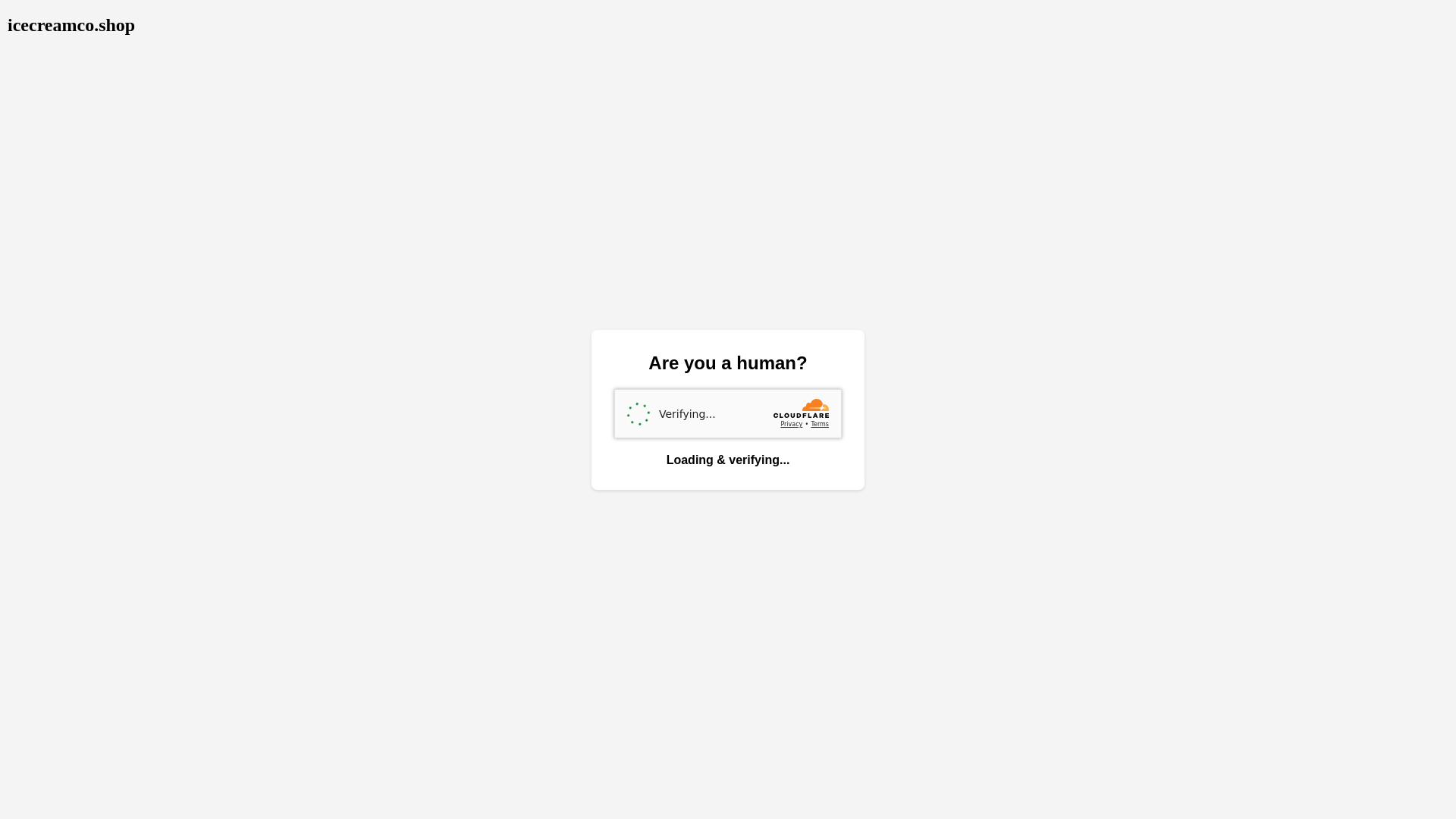 website screenshot of https://icecreamco.shop/