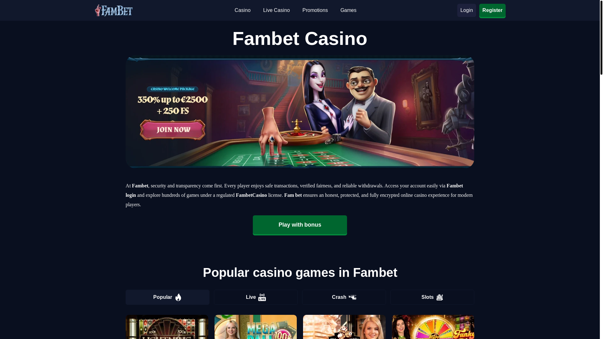 website screenshot of https://fambet-org-uk-16446.pages.dev/