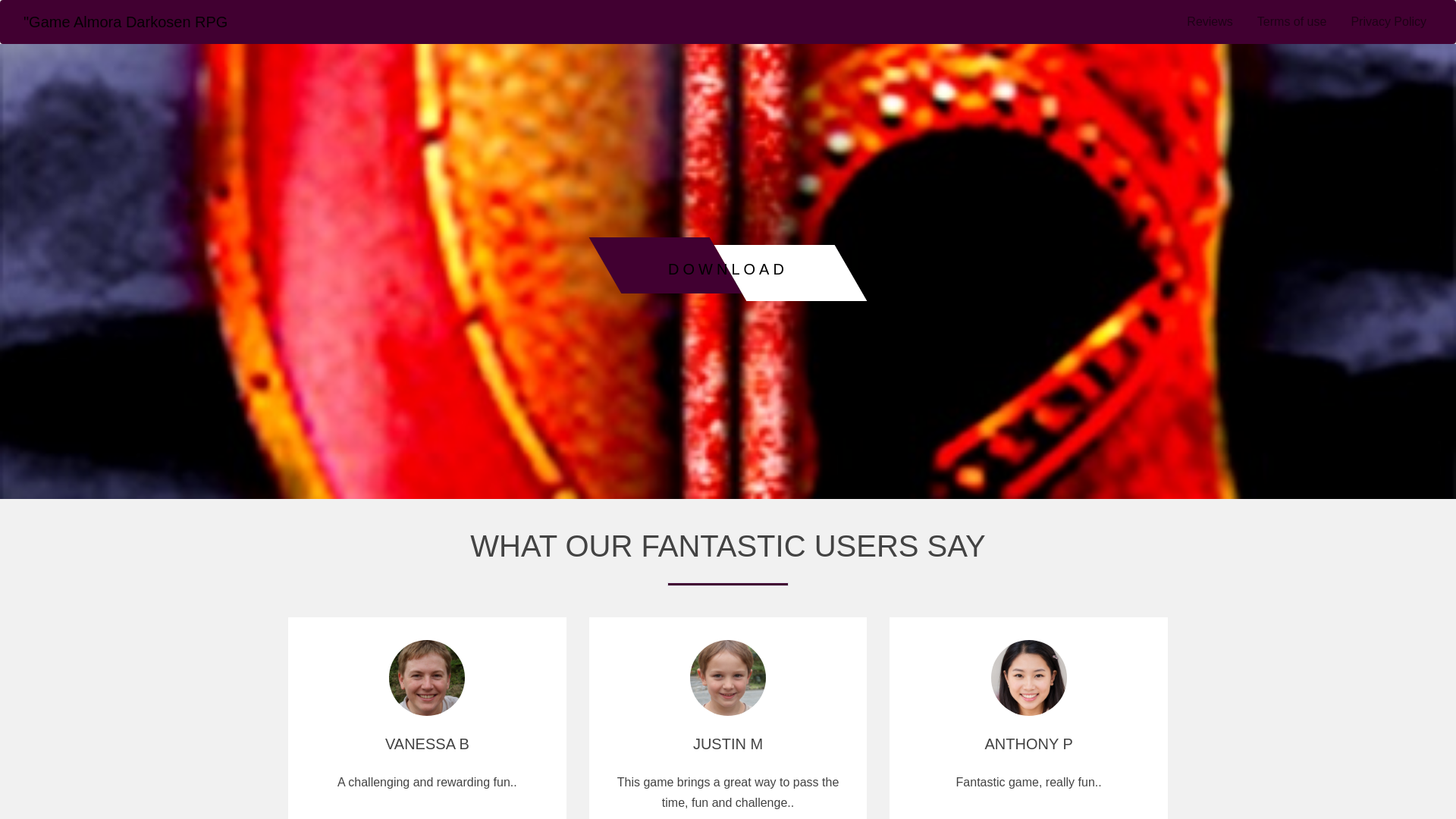 website screenshot of https://playtopgames444.info