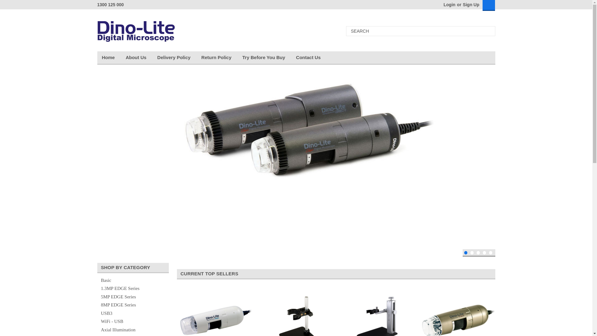 website screenshot of https://dinolite.com.au/