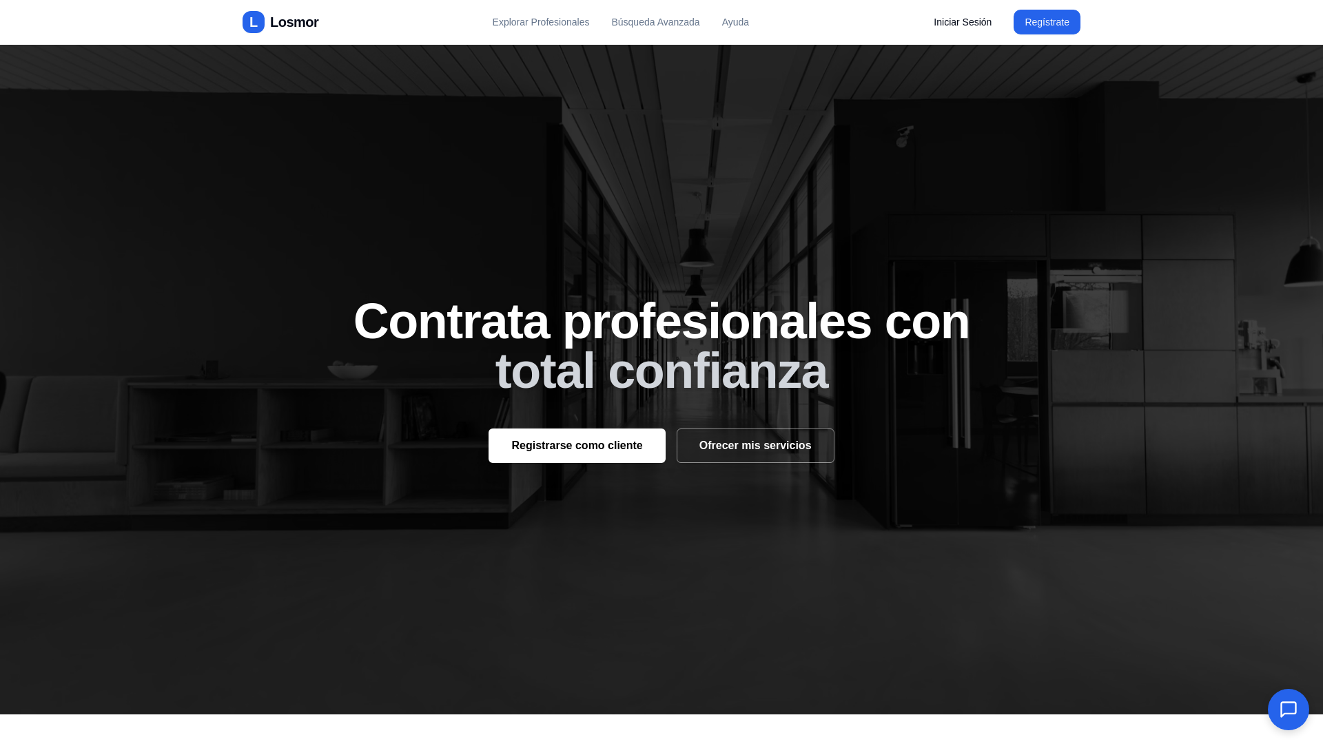 website screenshot of https://losmorprofacad.com/