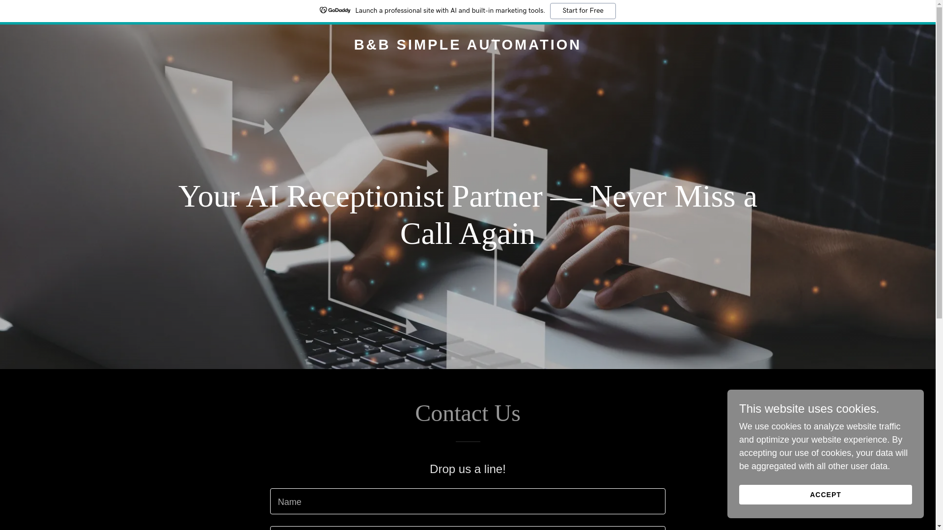 website screenshot of https://bbsimpleautomation.com/