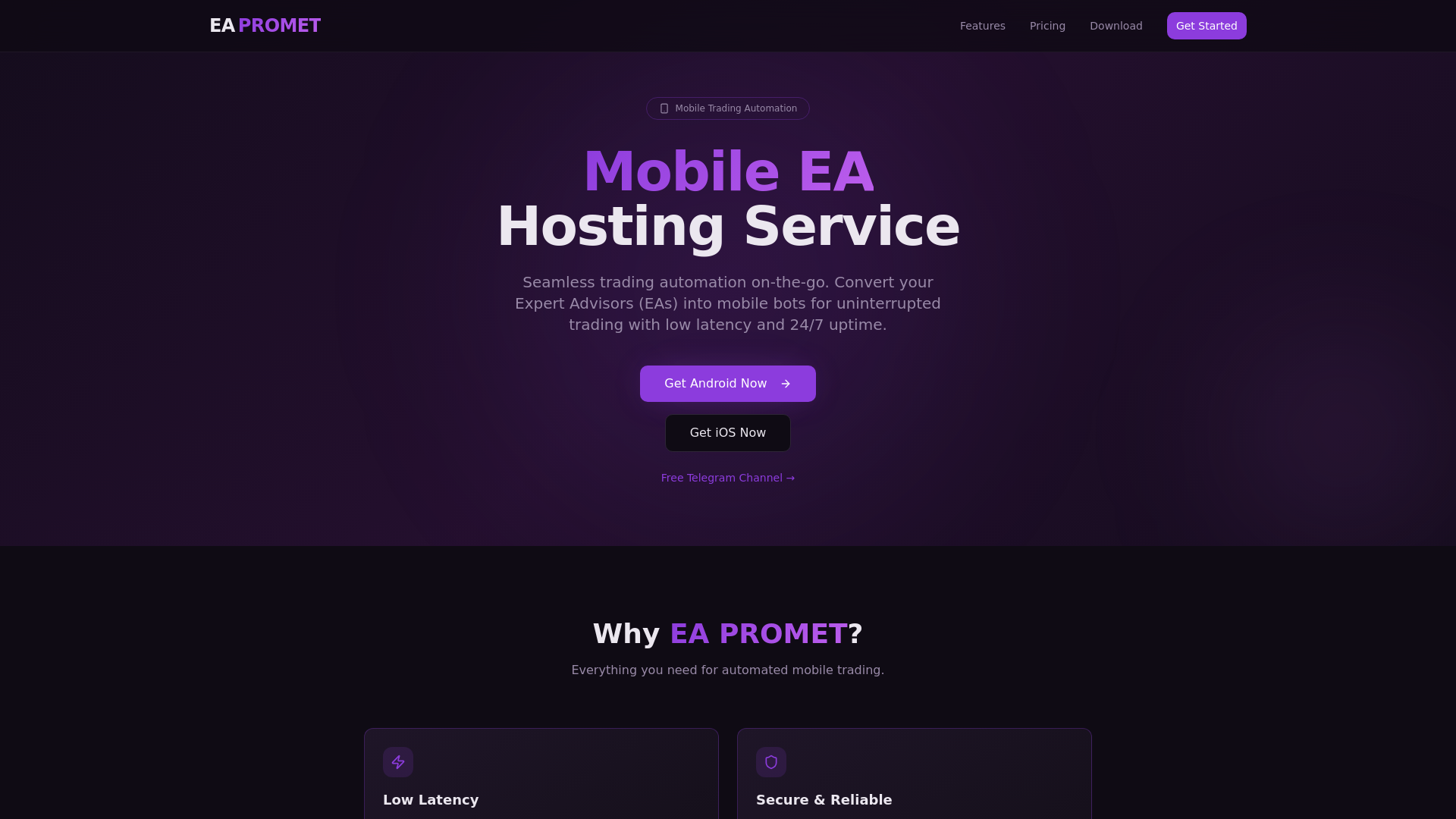 website screenshot of https://eaprometpro.online/