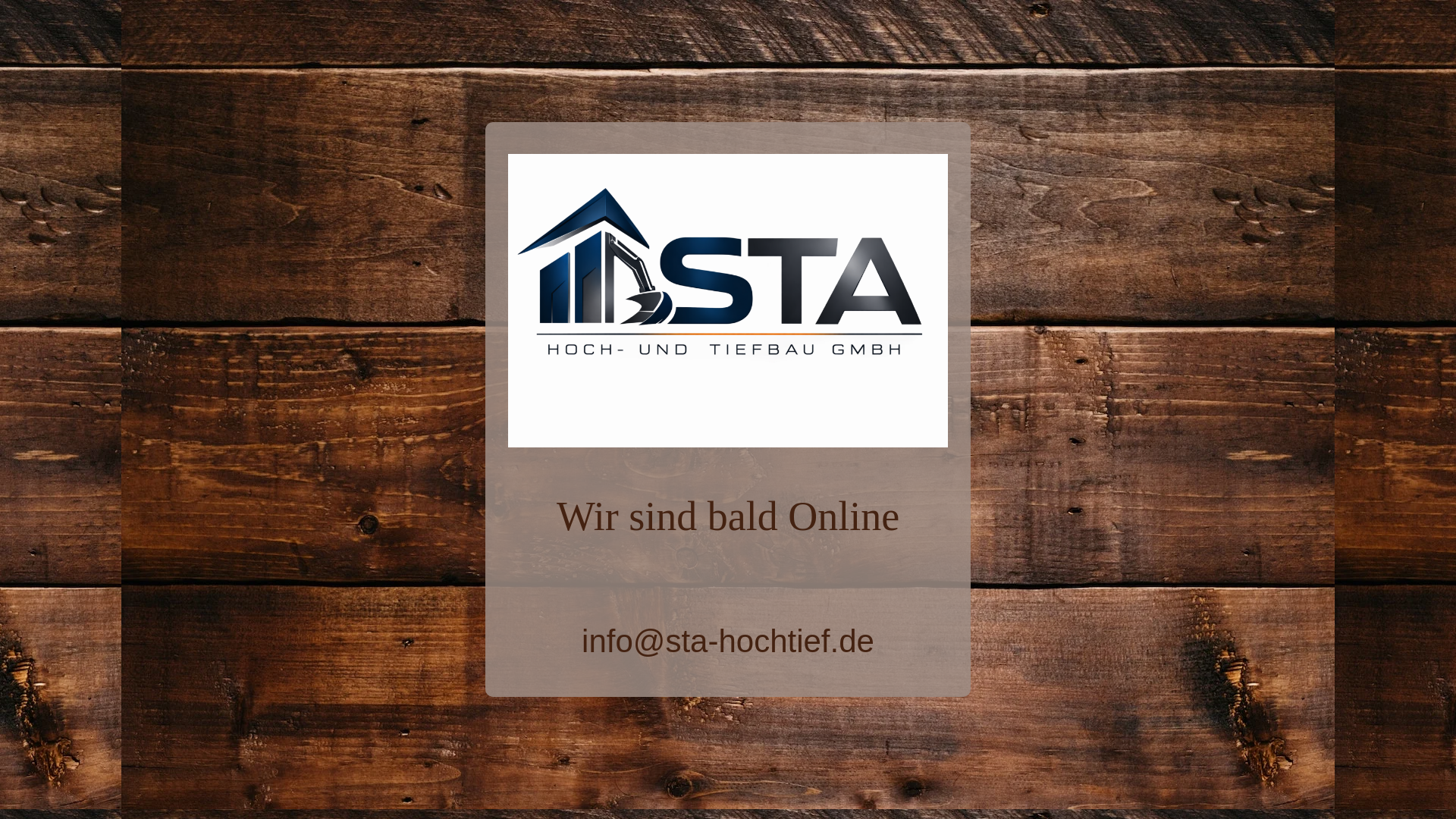 website screenshot of https://sta-hochtief.de/