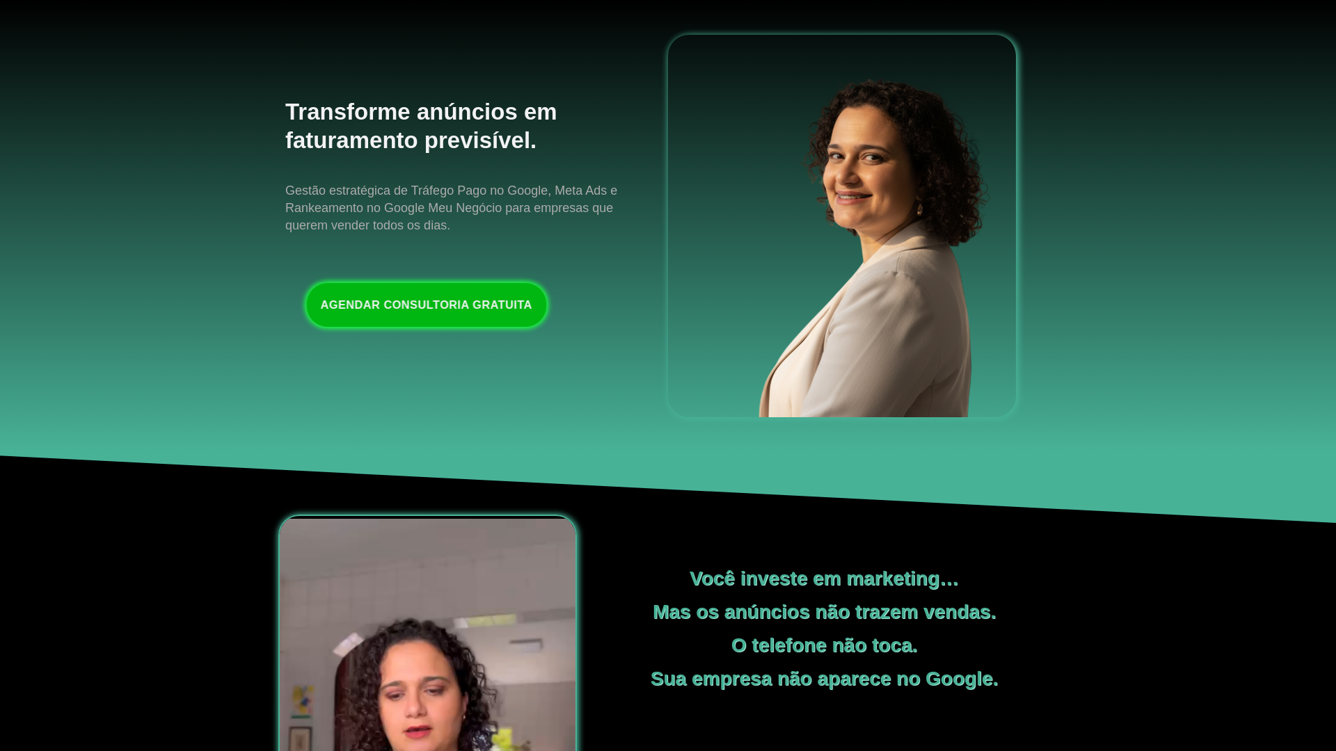 website screenshot of https://luanaantonieto.com