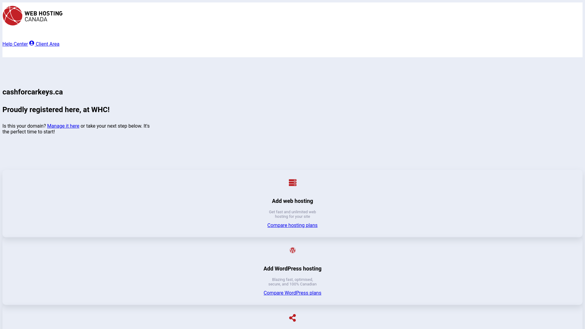 website screenshot of https://cashforcarkeys.ca/