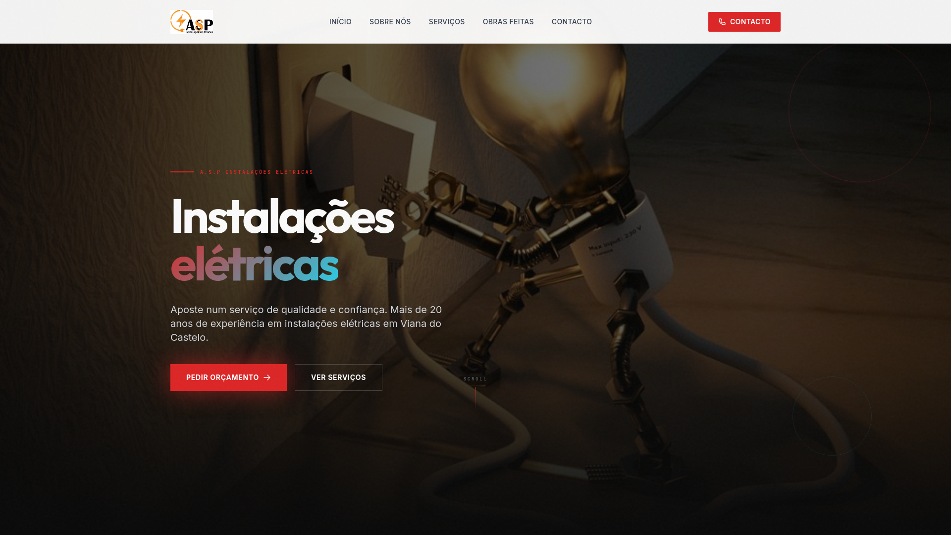 website screenshot of https://asp-eletricidade-pt.pages.dev/