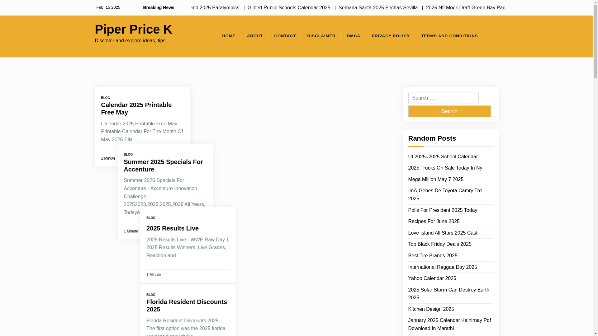 website screenshot of https://piperpricek.pages.dev/