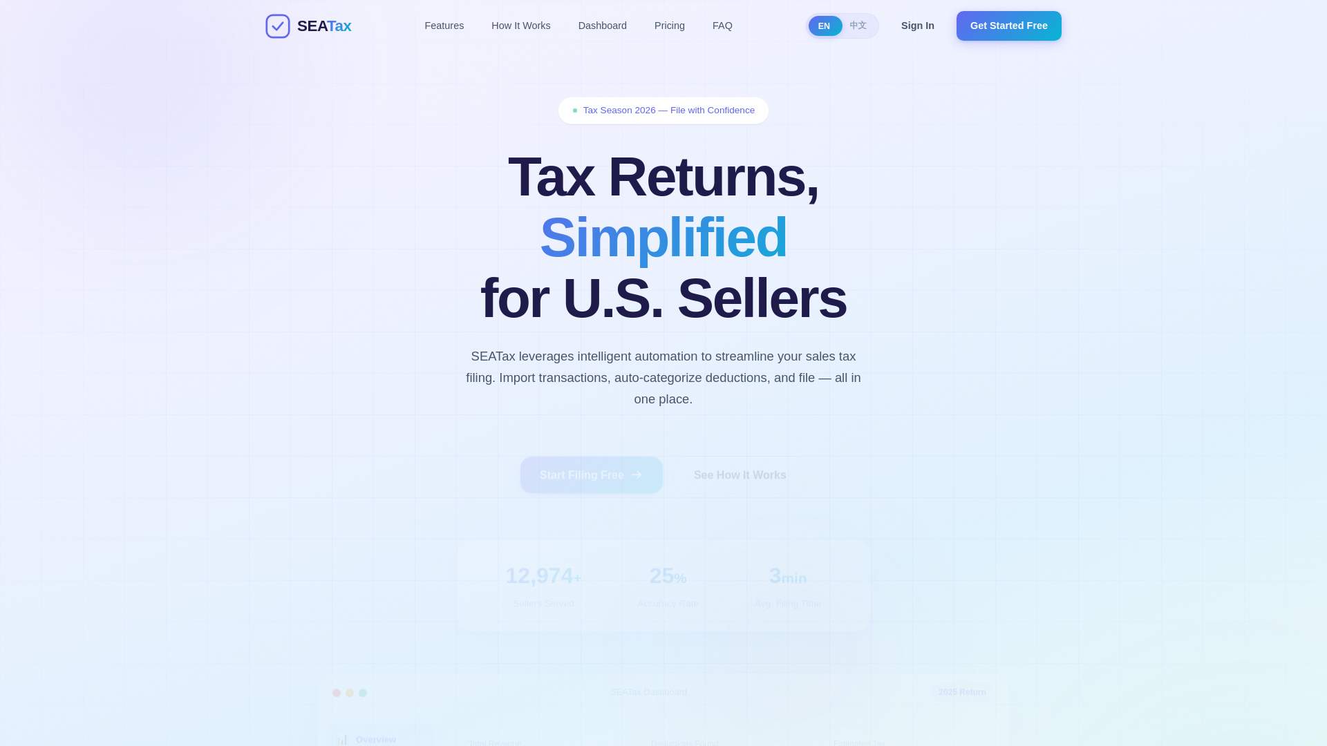 website screenshot of https://seatax.us/