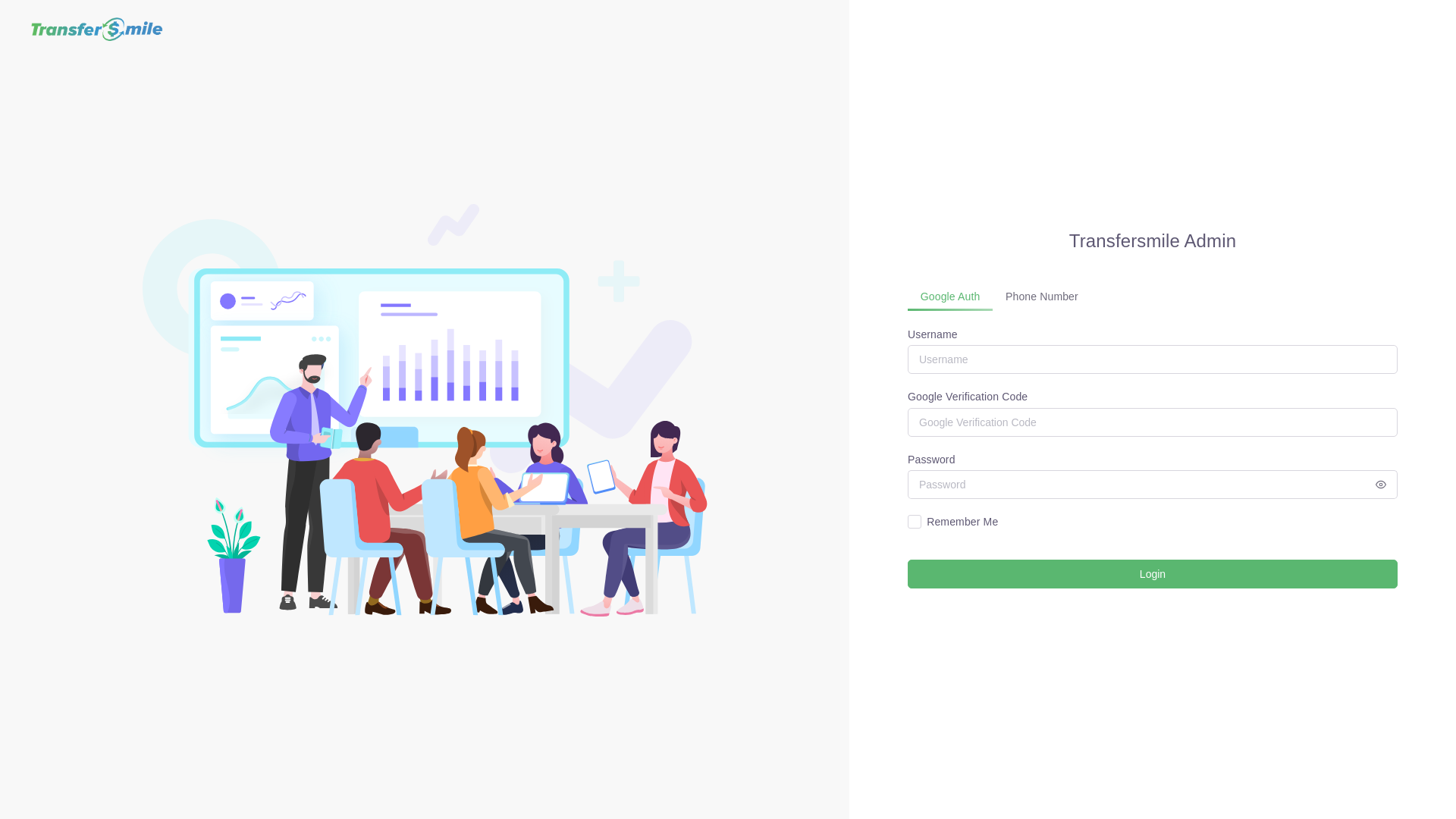 website screenshot of https://sandbox-sa-transfersmile-com.pages.dev/