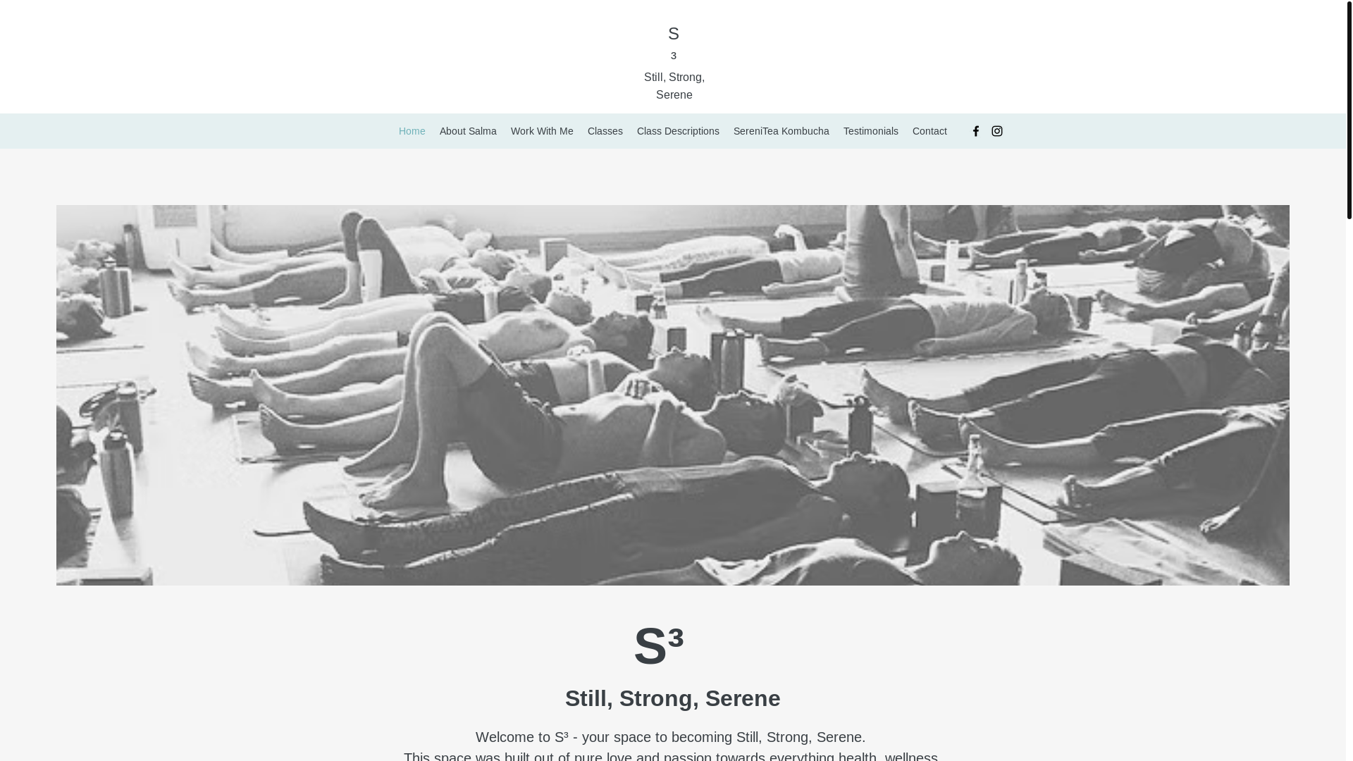 website screenshot of https://salmasoulfulmovement.com/