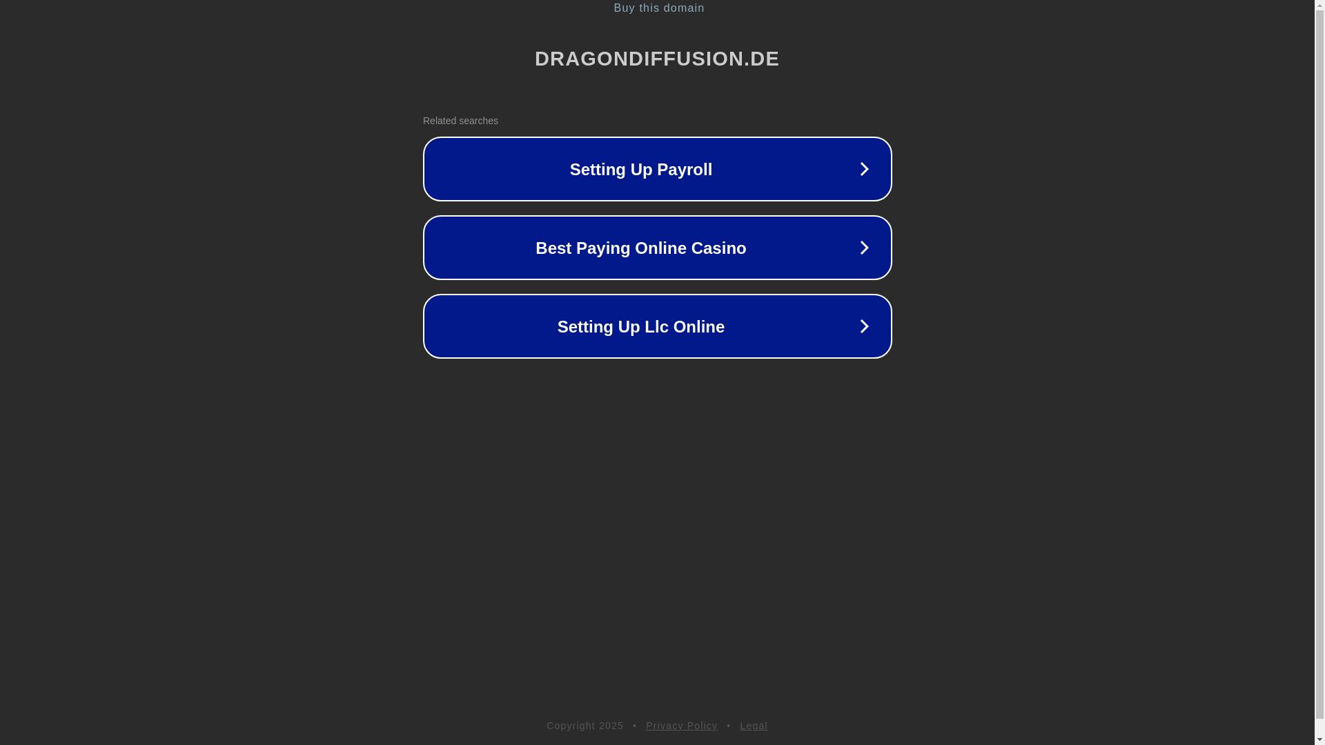website screenshot of https://dragondiffusion.de/