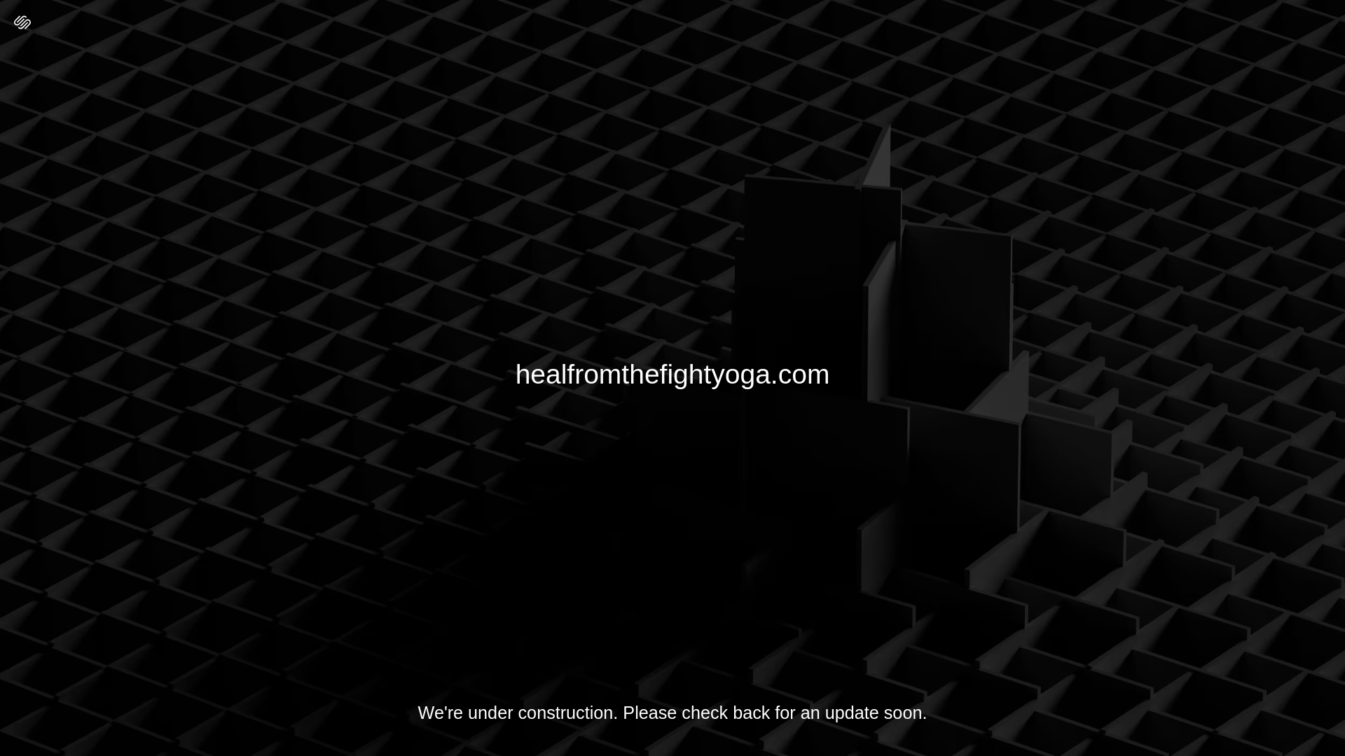 website screenshot of https://healfromthefightyoga.com/