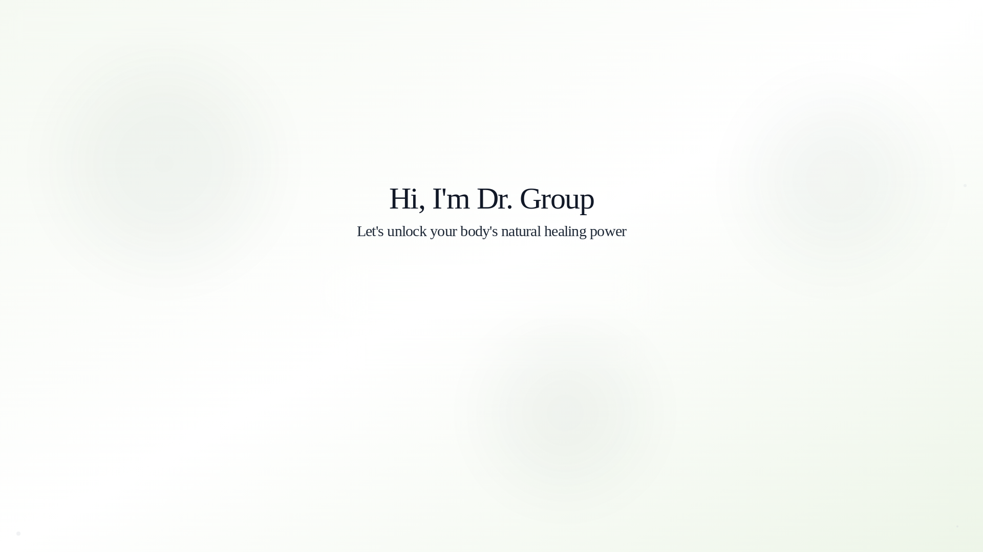 website screenshot of https://global-healing.pages.dev/