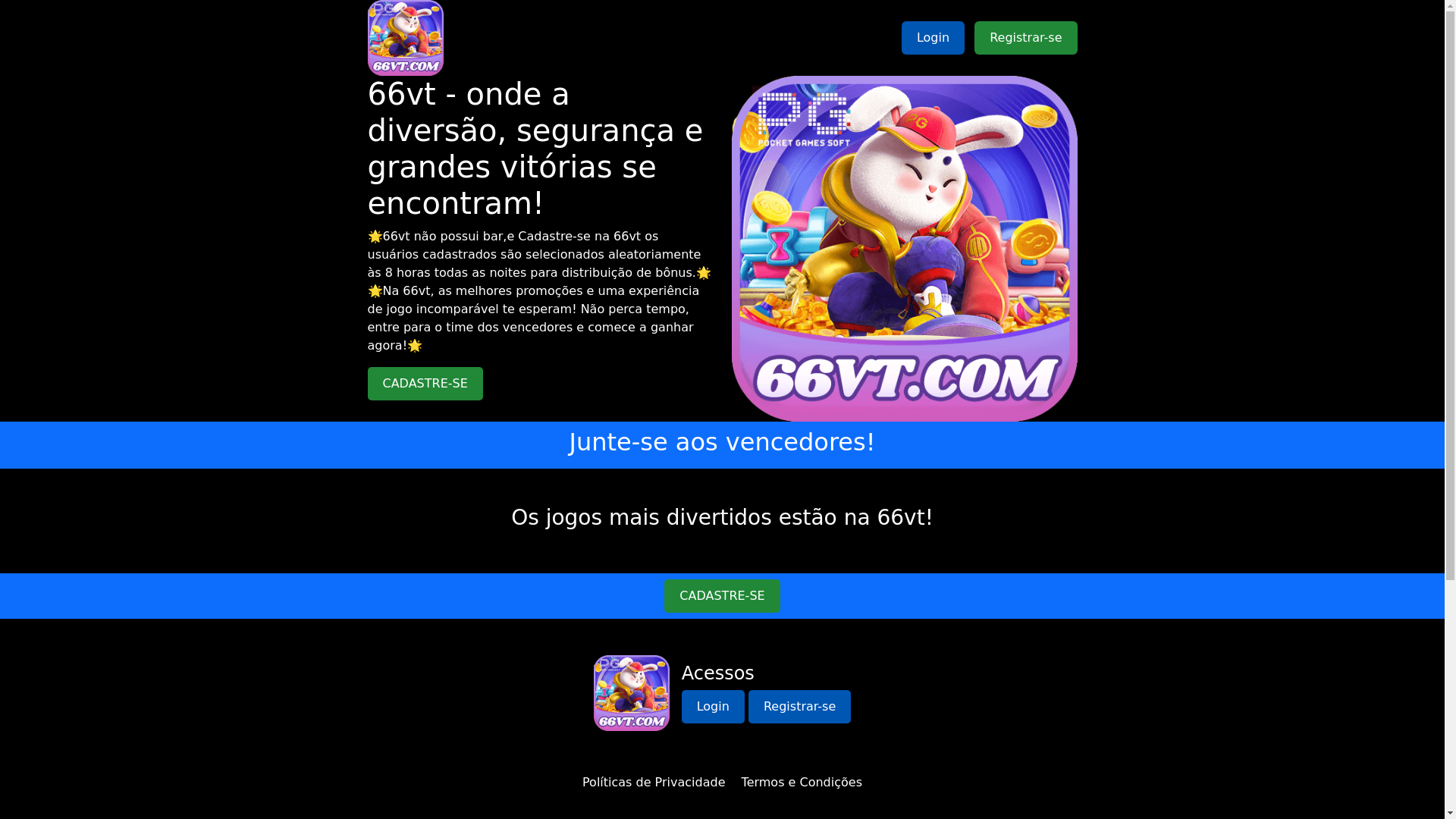 website screenshot of https://66vtvip.com/