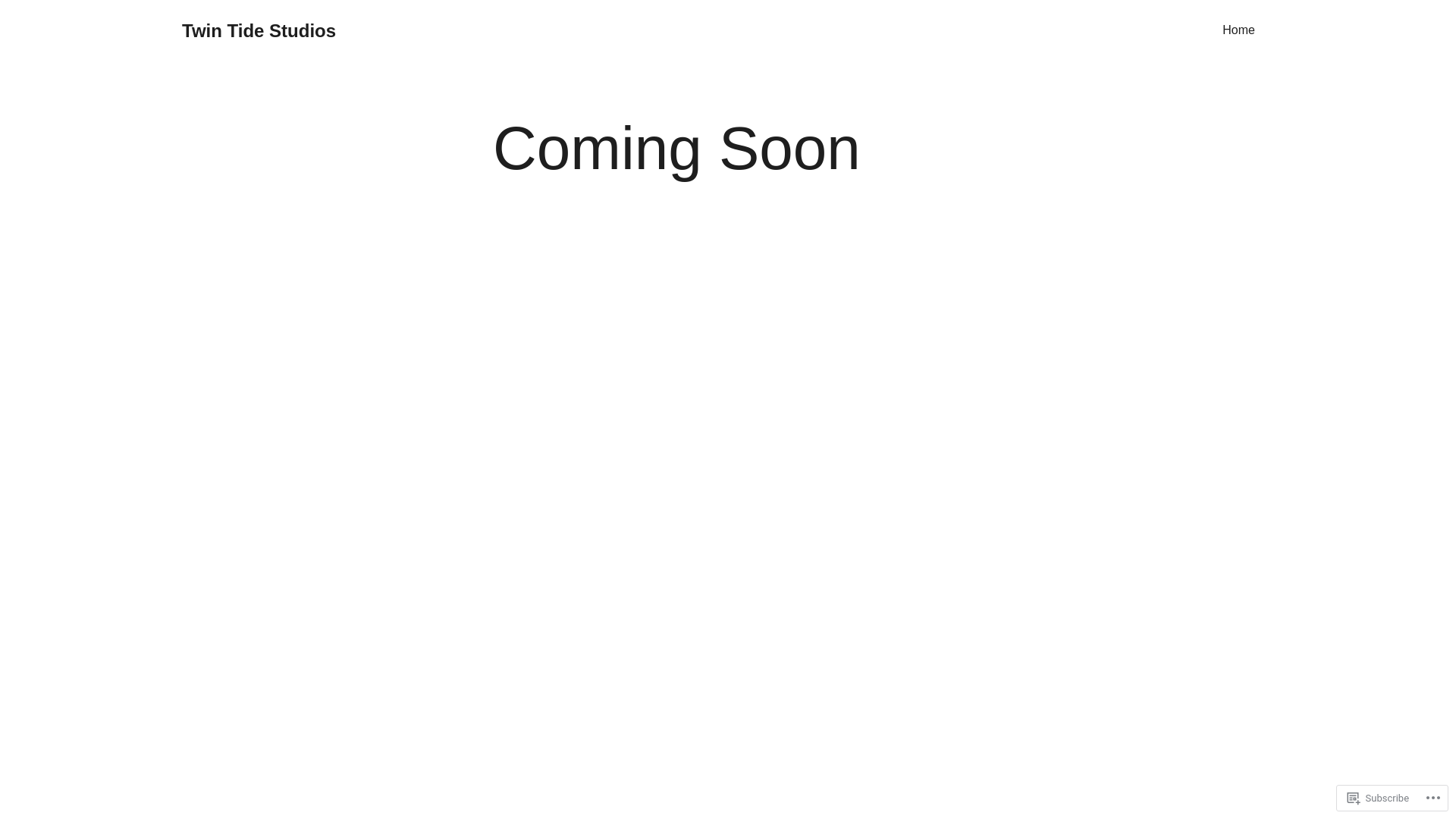 website screenshot of https://twintidestudios.art/