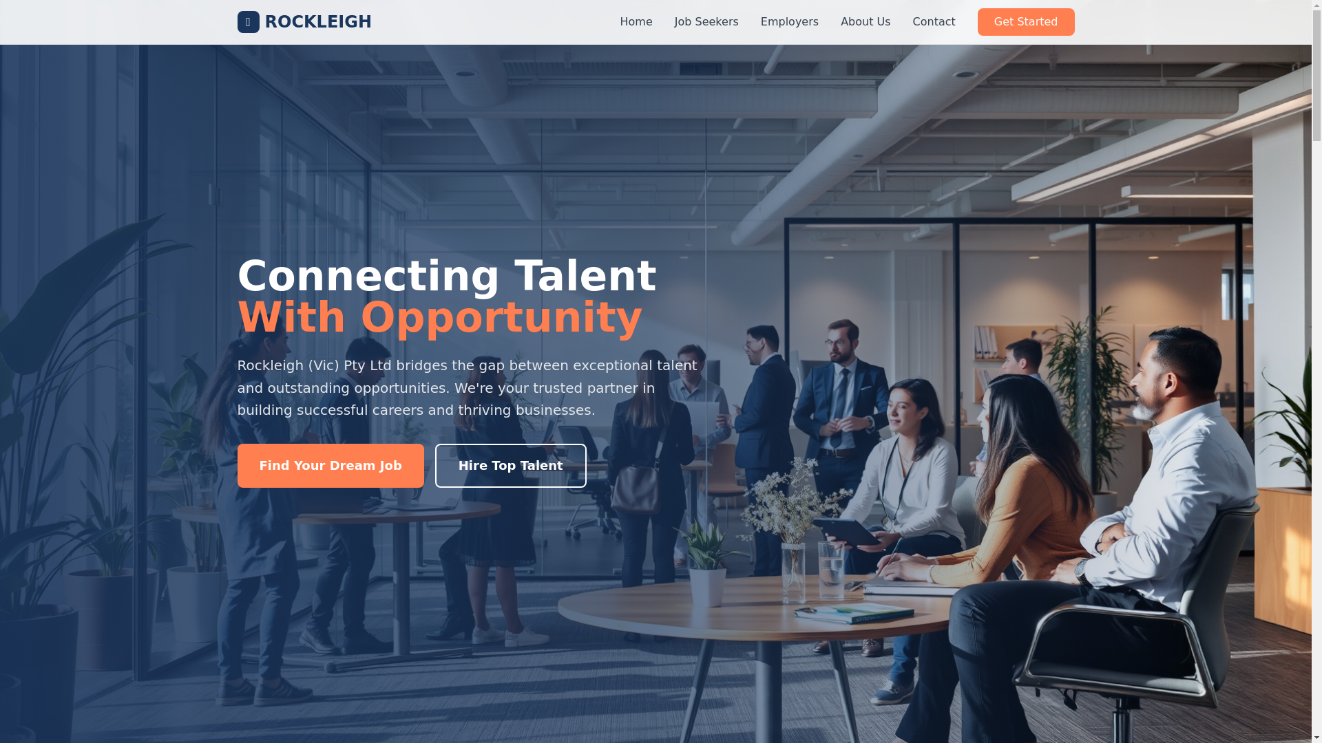 website screenshot of https://rockleighvic.pro/