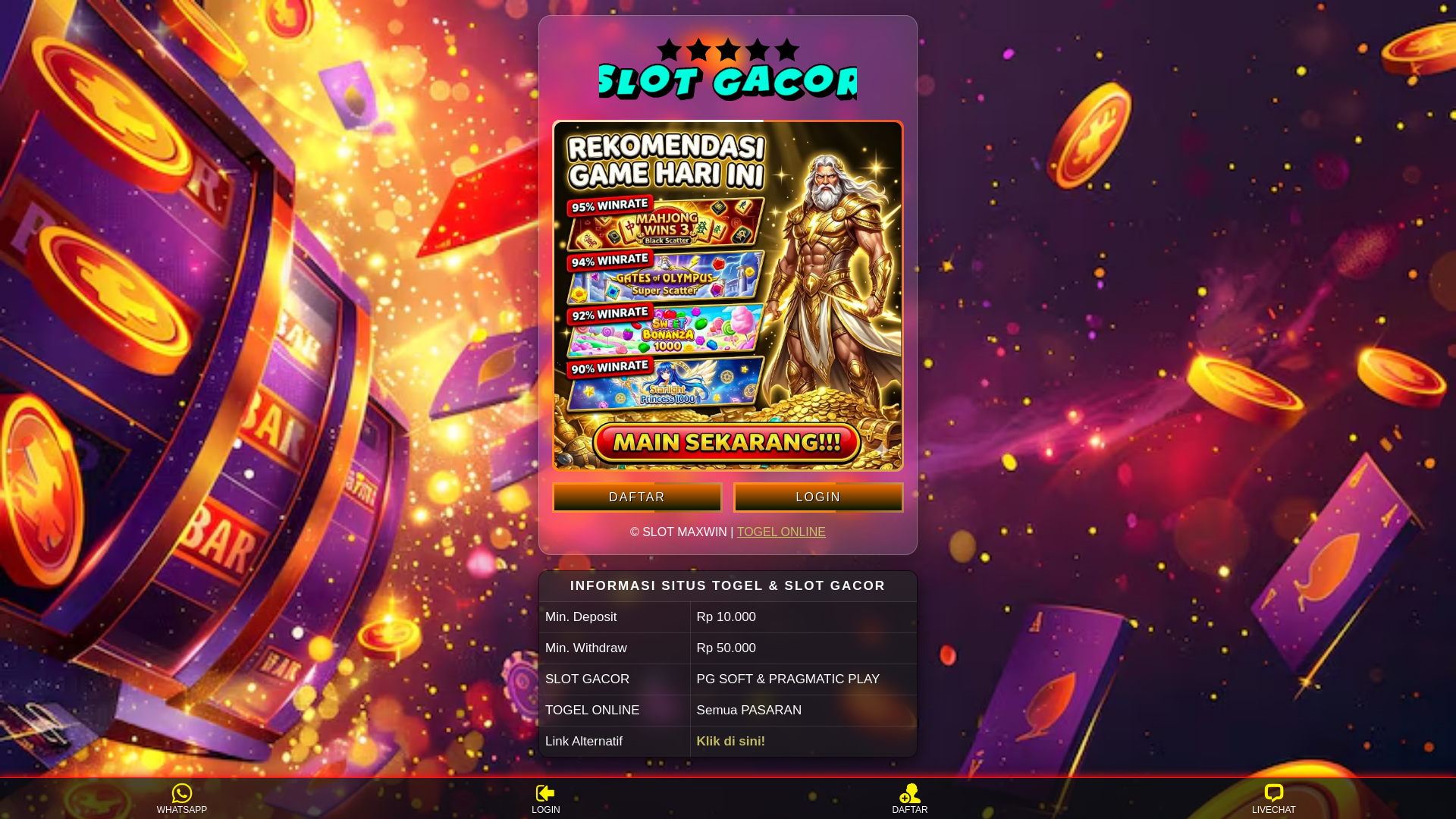 website screenshot of https://start-in-your-login.pages.dev/