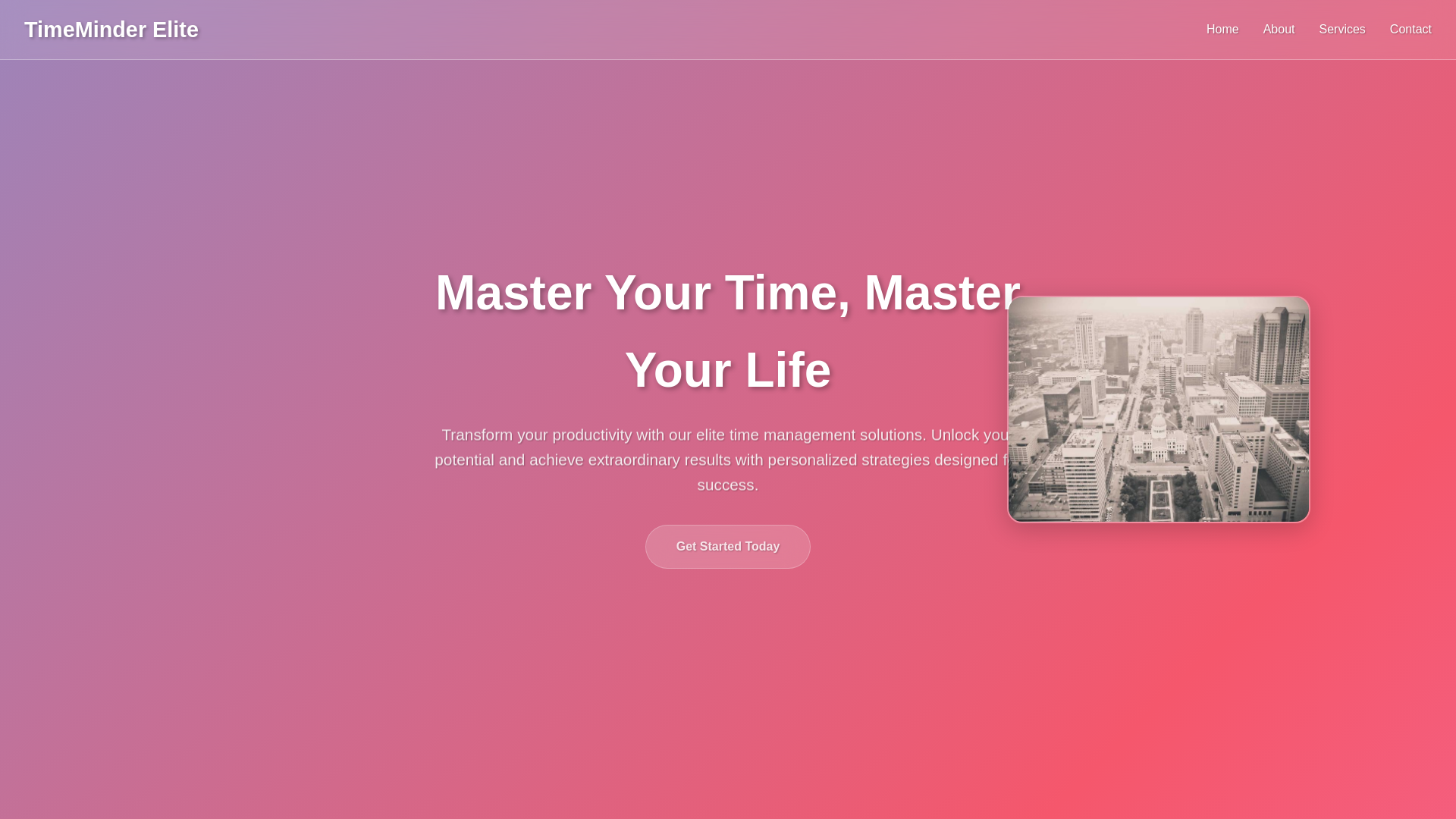 website screenshot of https://timeminderelite.click
