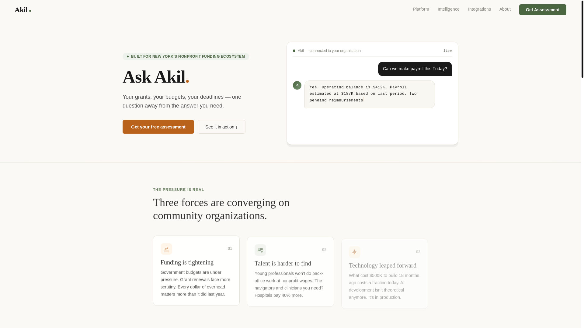 website screenshot of https://askakil-ai.pages.dev/