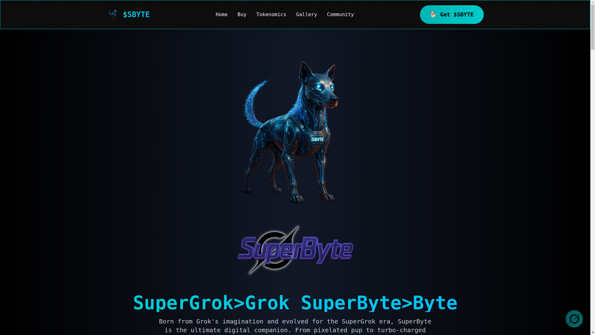 website screenshot of https://super-byte.xyz/