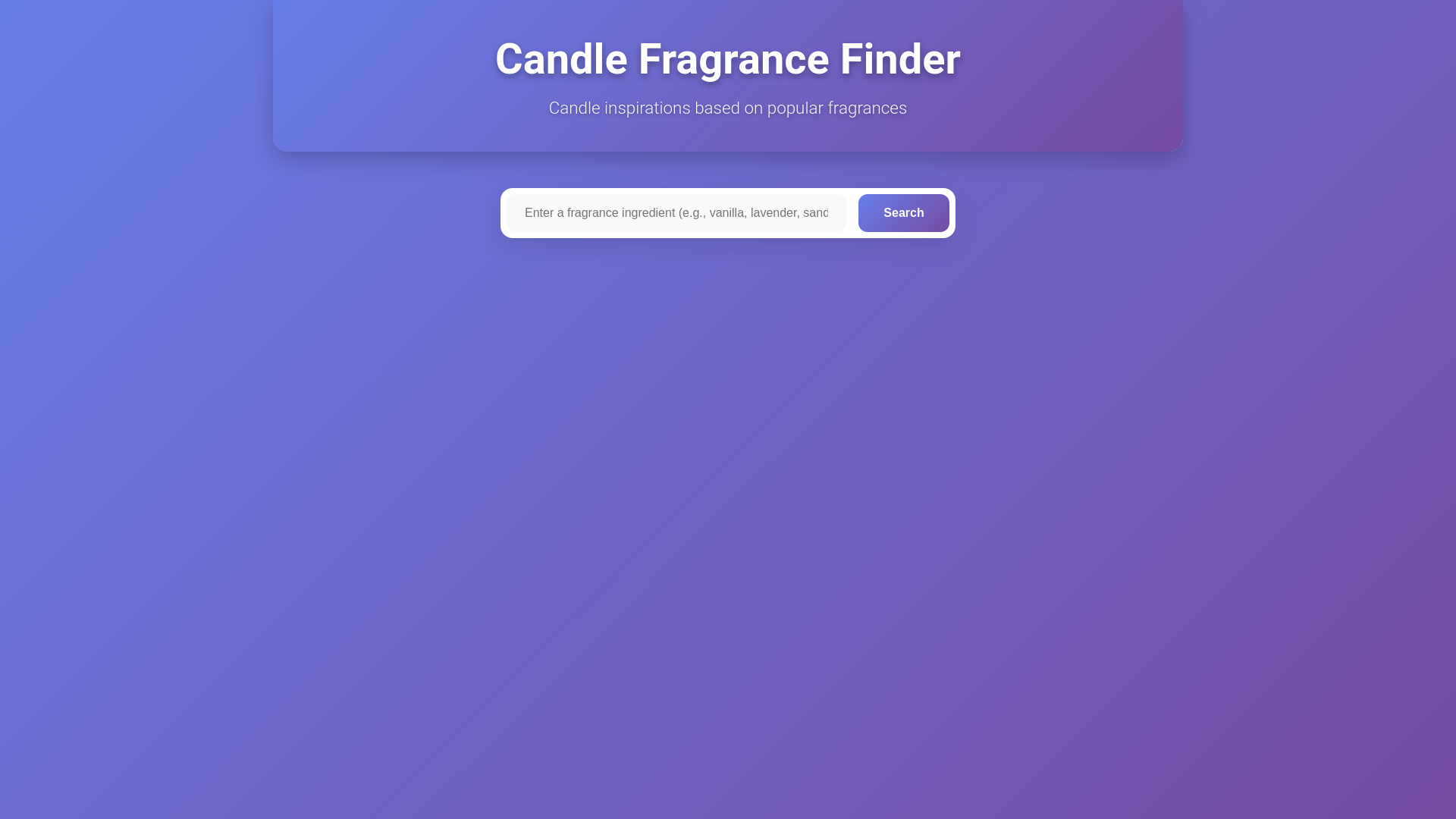 website screenshot of https://summervibe-fragrancefinder.pages.dev/