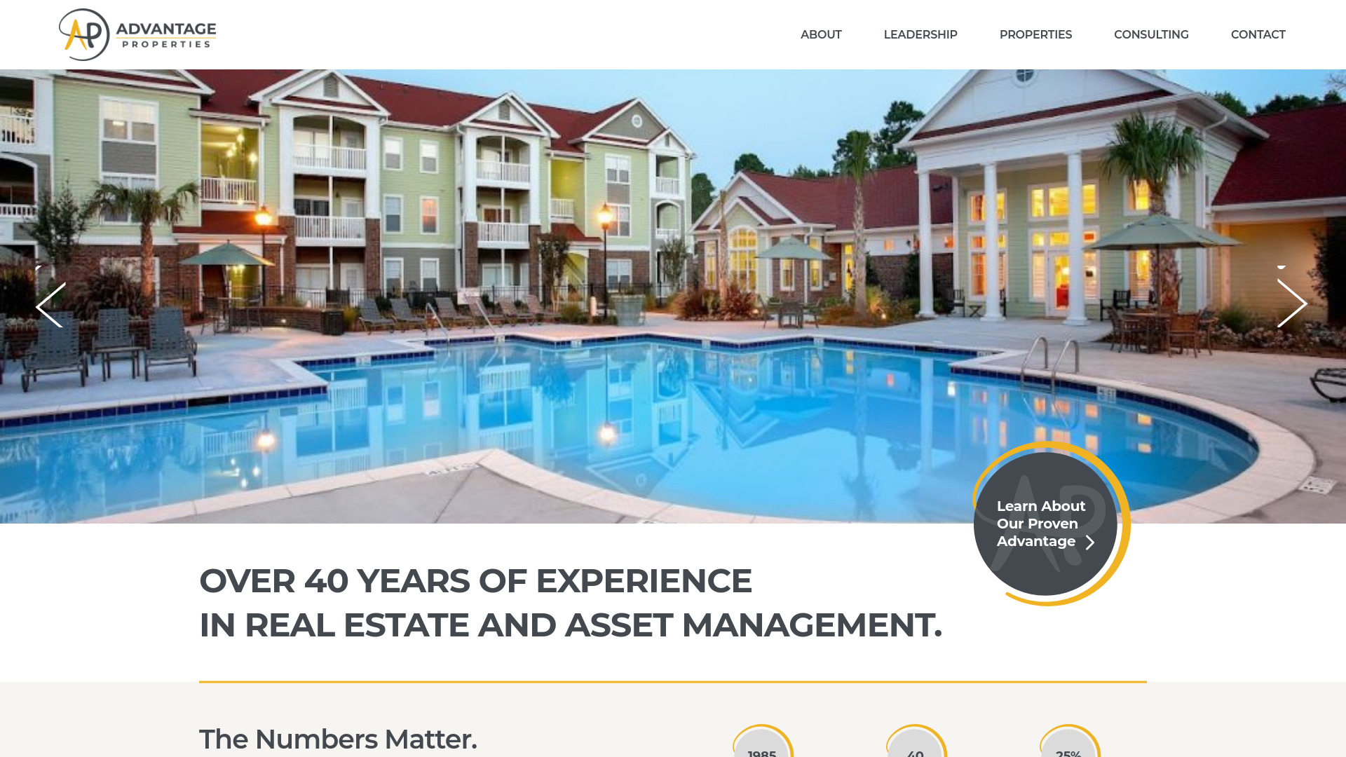 website screenshot of http://www.ad-prop.com/