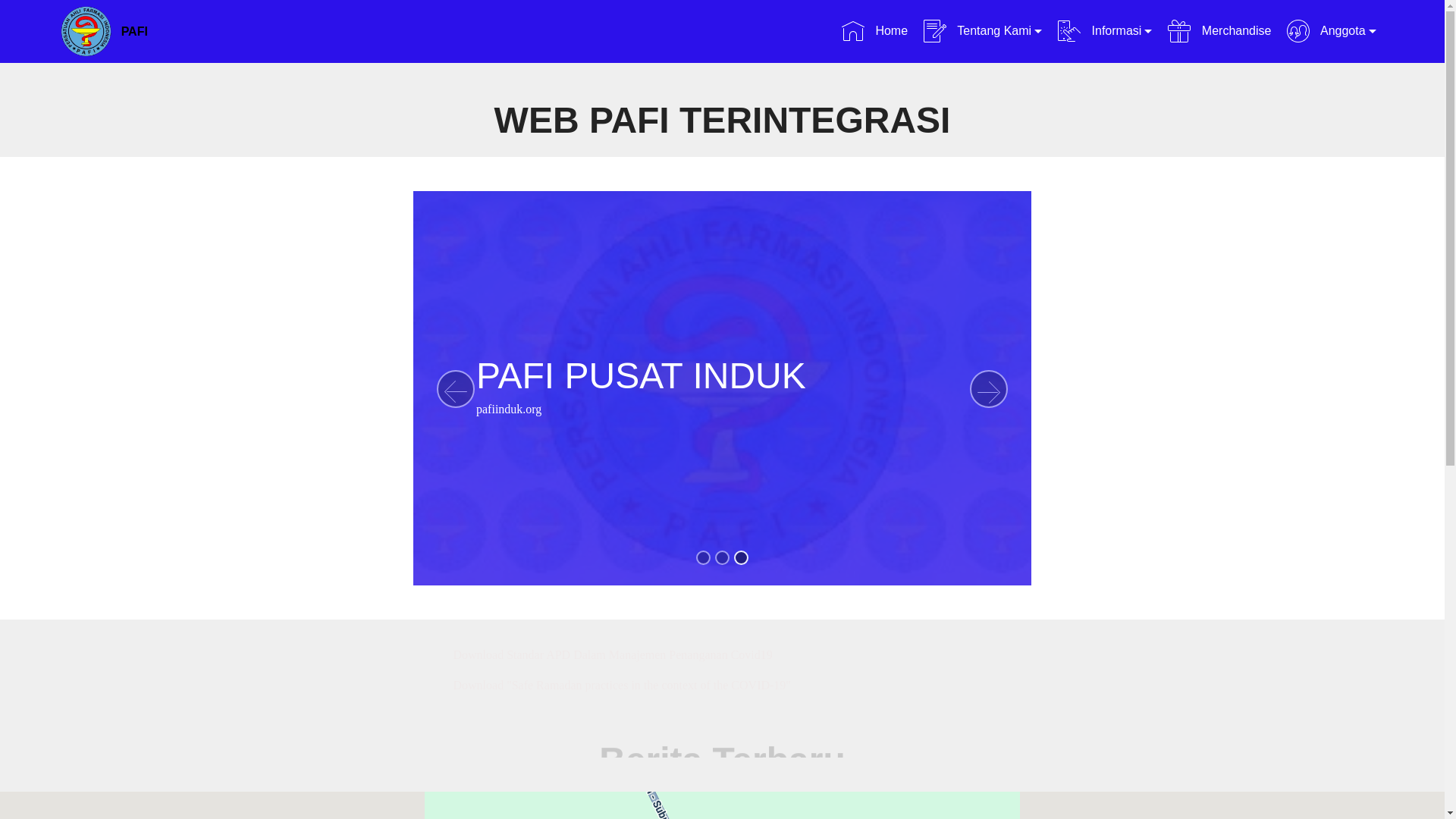 website screenshot of https://pafi-pasieraja-org.pages.dev/