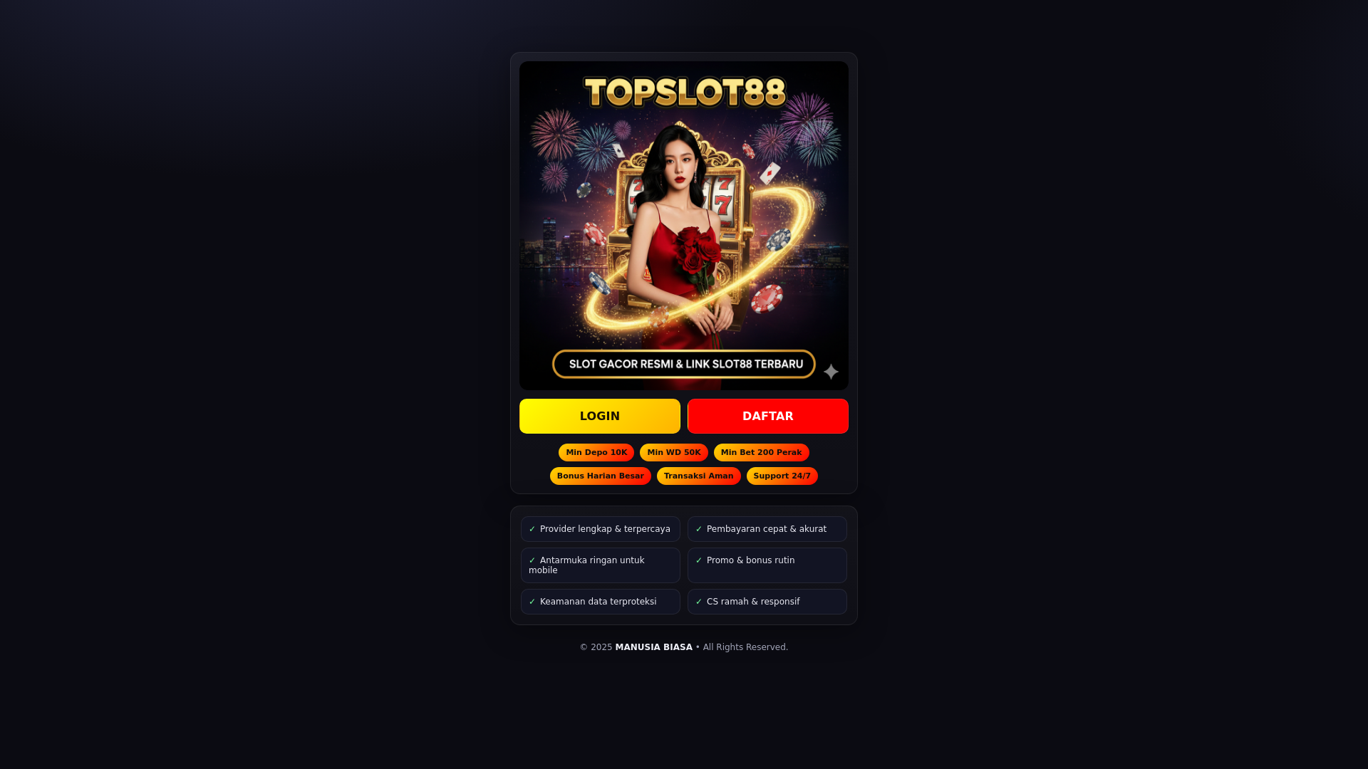 website screenshot of https://slots-topslot88.pages.dev/
