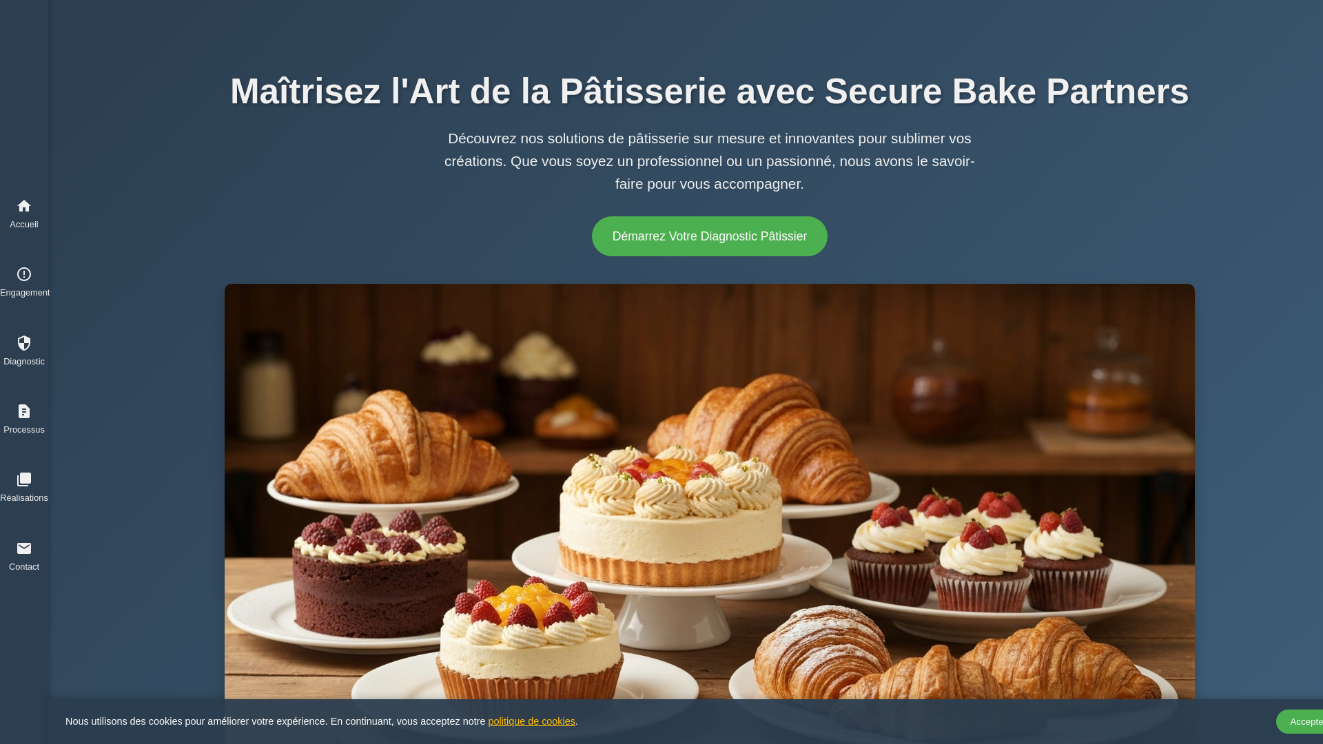 website screenshot of https://securebakepartners.sbs/
