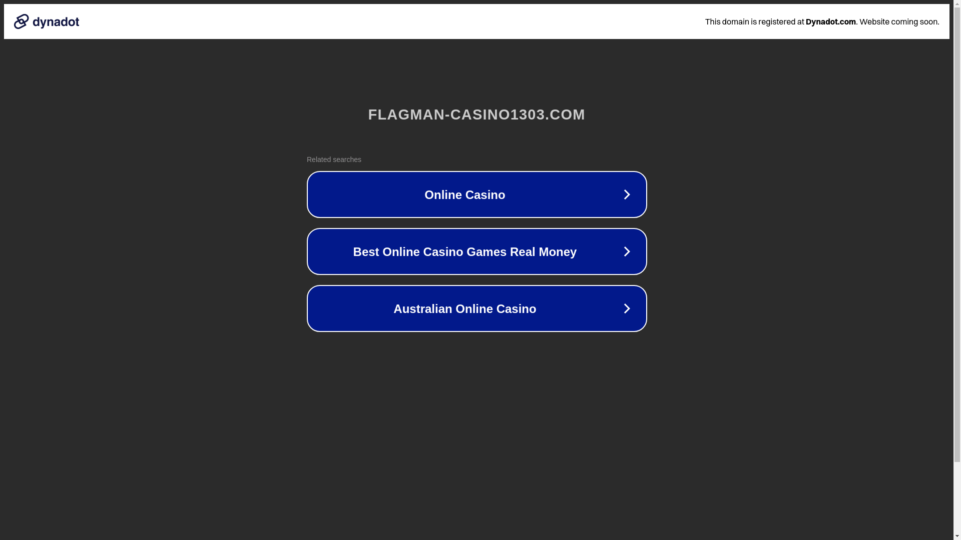website screenshot of https://flagman-casino1303.com/