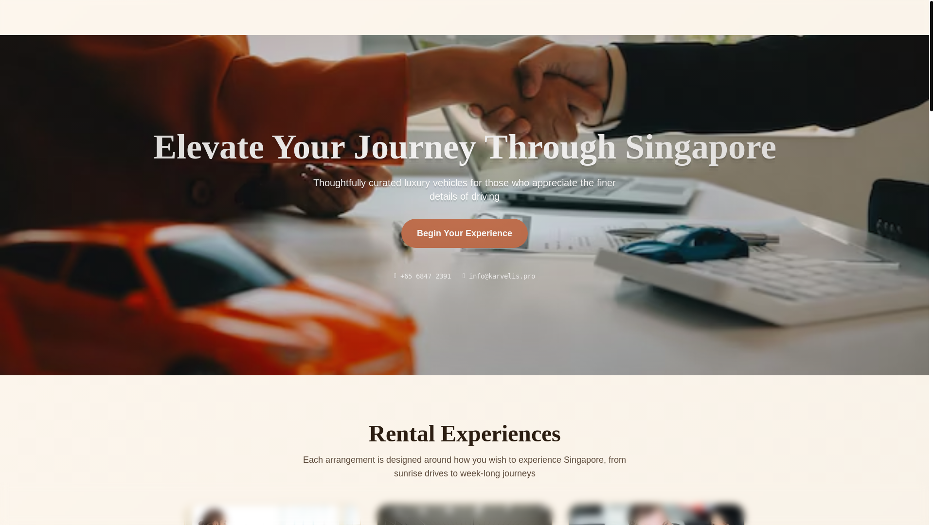 website screenshot of https://karvelis.pro/