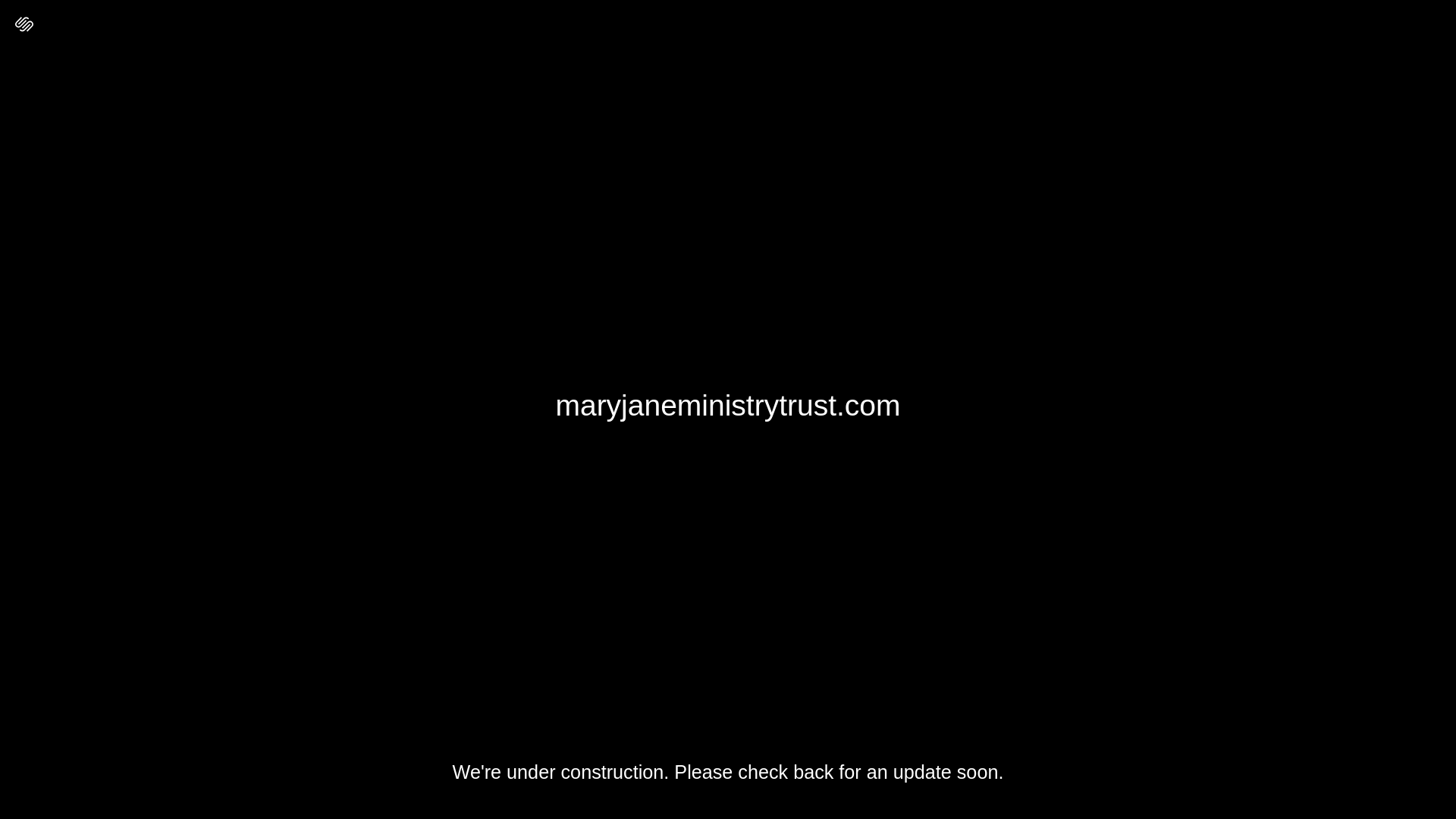 website screenshot of https://maryjaneministrytrust.com/