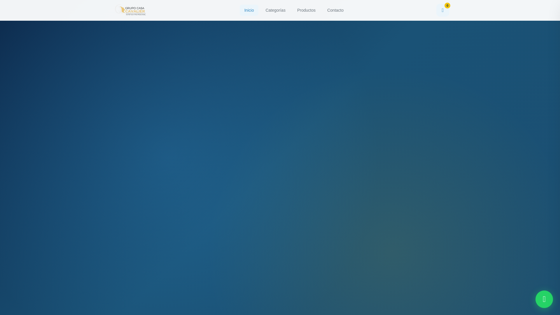 website screenshot of https://productoscasacavalier.com/