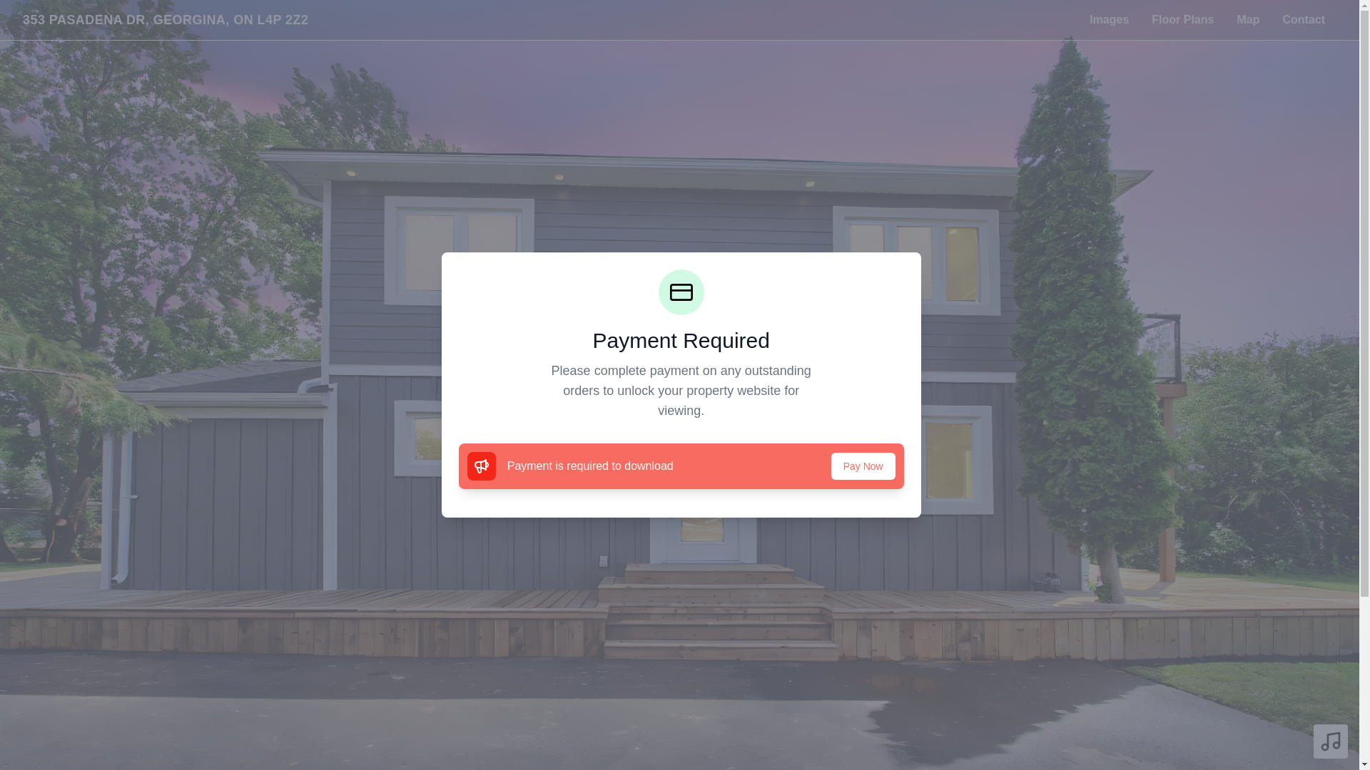 website screenshot of https://353pasadena.com/