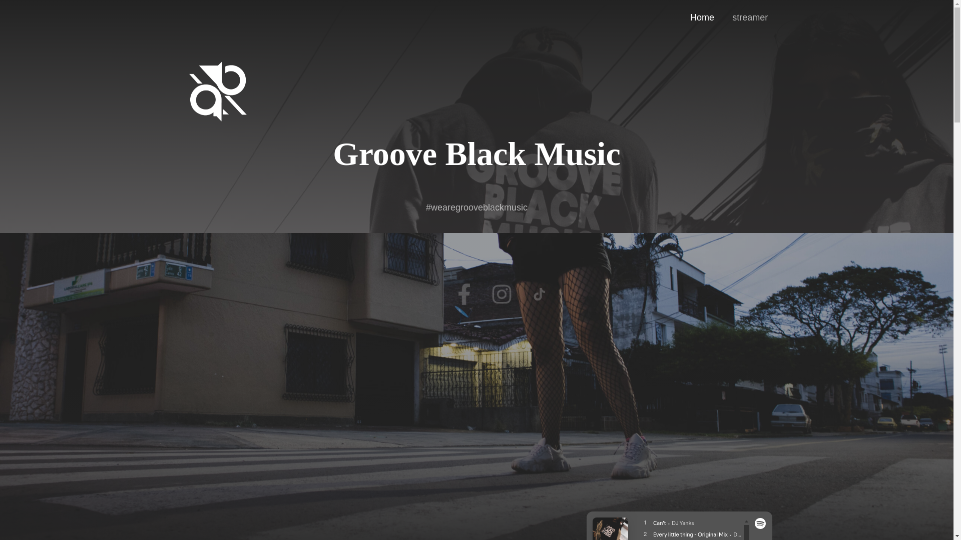 website screenshot of https://grooveblackmusic.com/