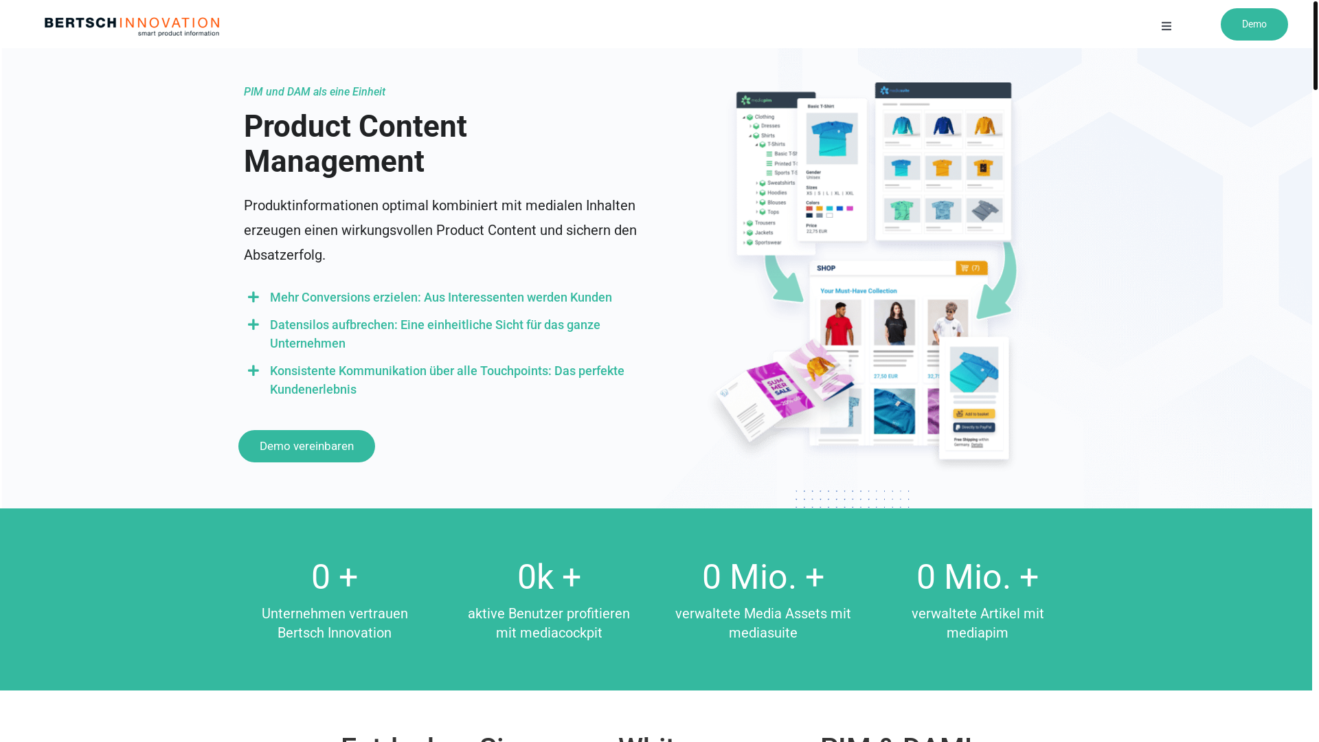 website screenshot of https://bertschinnovationlive.com/