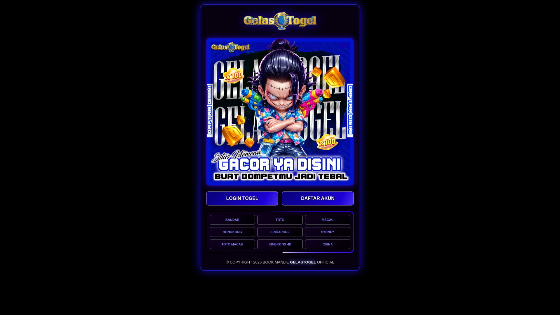 website screenshot of https://santai-tapi-pastigacor.pages.dev/