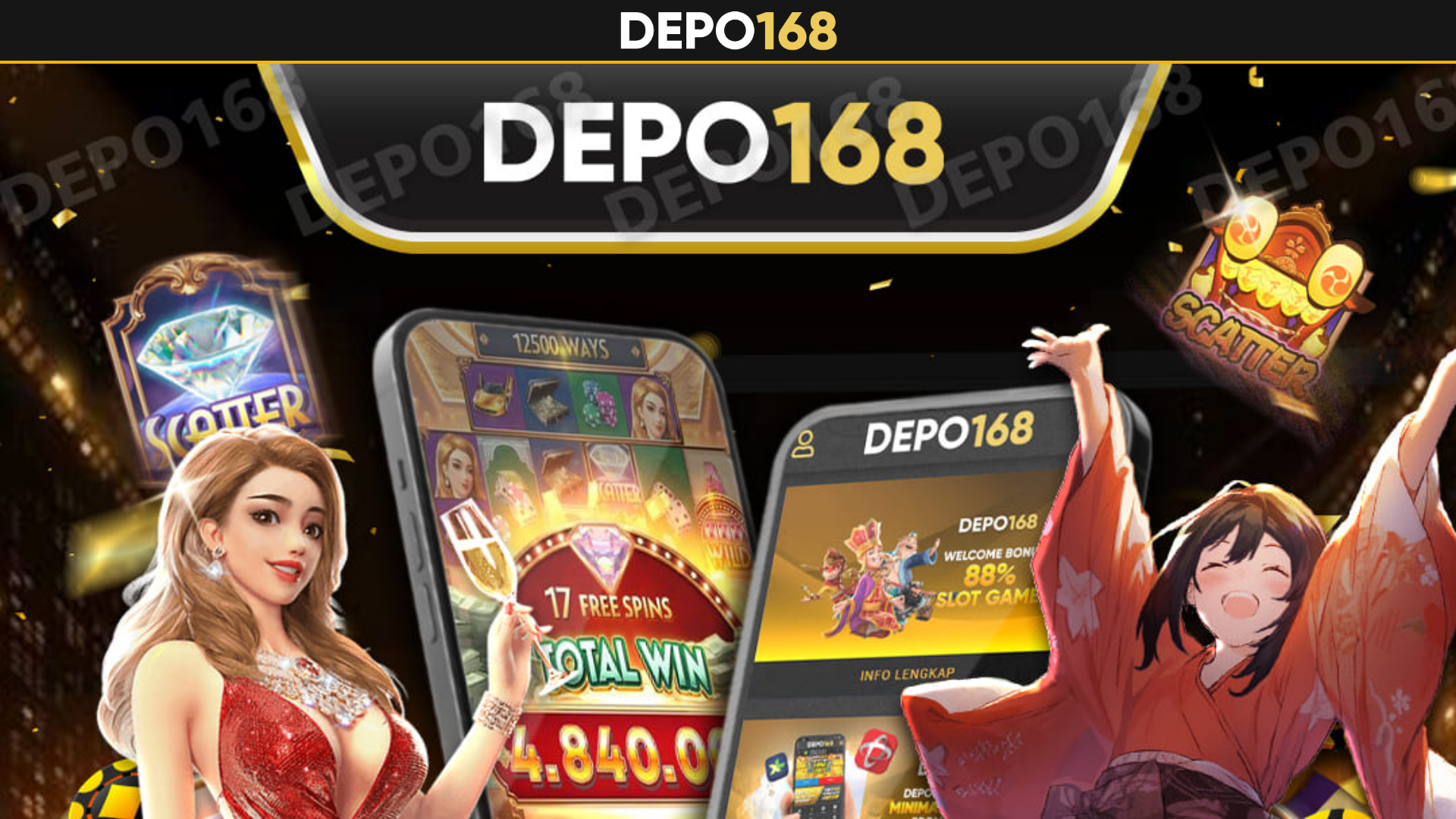 website screenshot of https://depo168slotmaxwin.pages.dev/