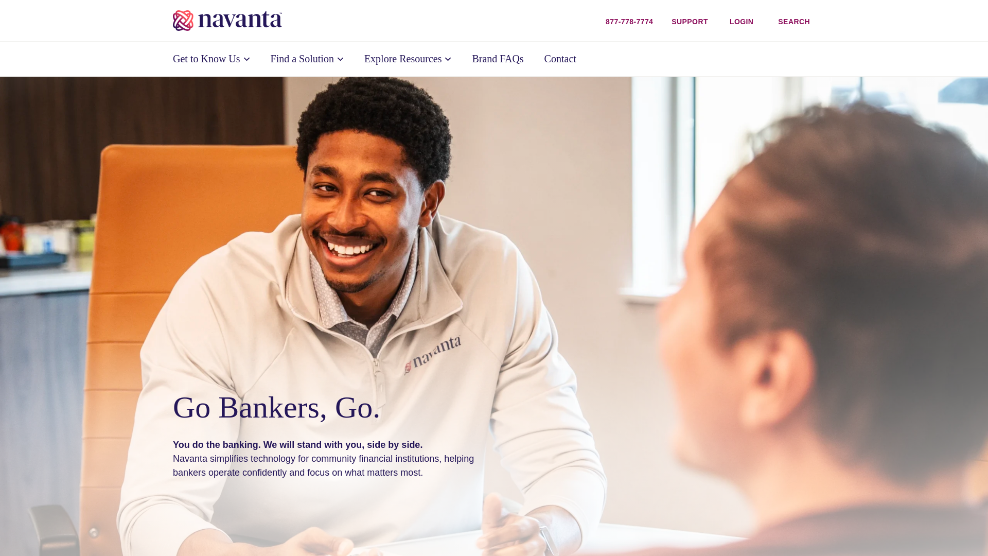 website screenshot of https://navanta.com/