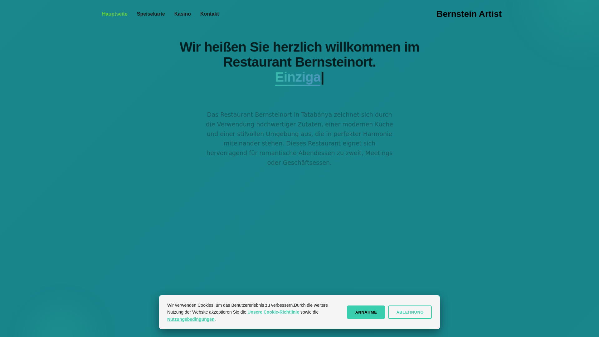 website screenshot of https://bernsteinartist.com/