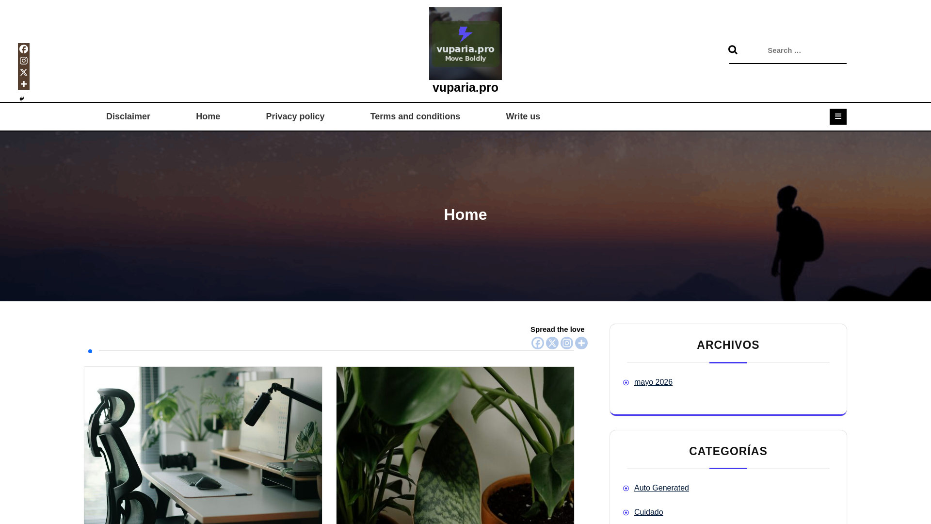 website screenshot of https://vuparia.pro/